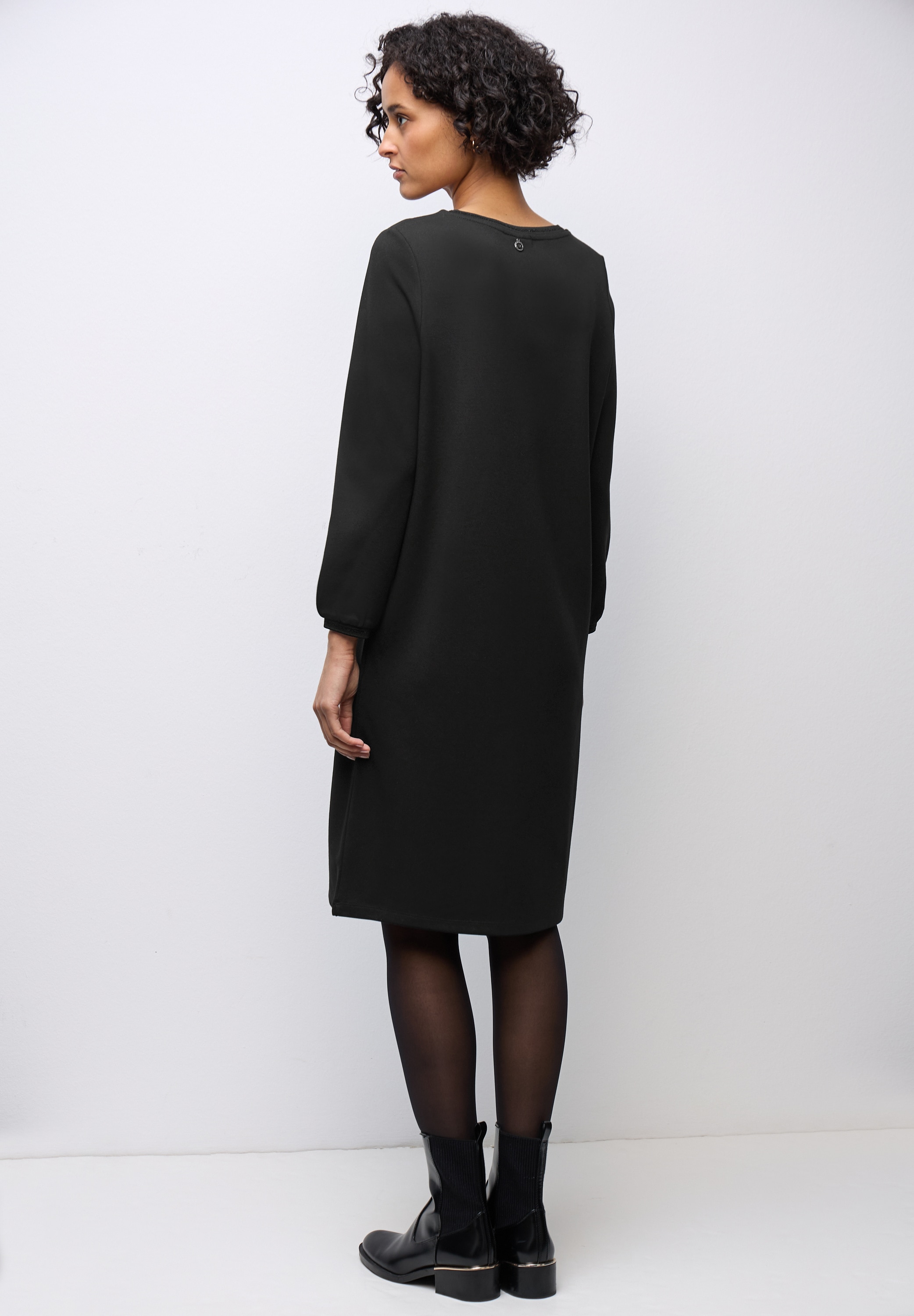 STREET ONE Jerseykleid Ohne Taschen in Unifarbe