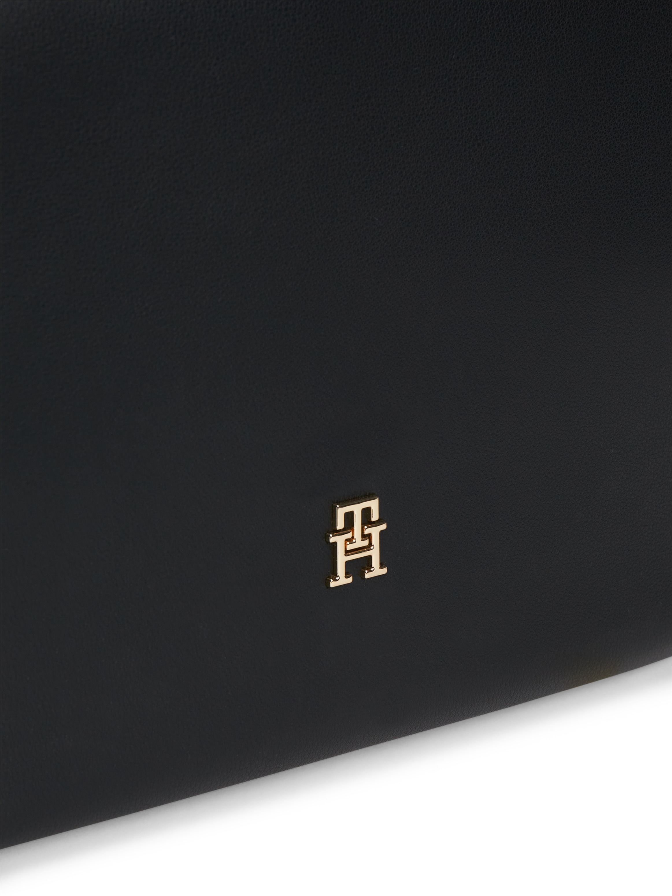 Tommy Hilfiger Tragetasche »TH LOGOTAPE TOTE« Damen Shopper, Handtasche mit goldfarbenem TH-Detail