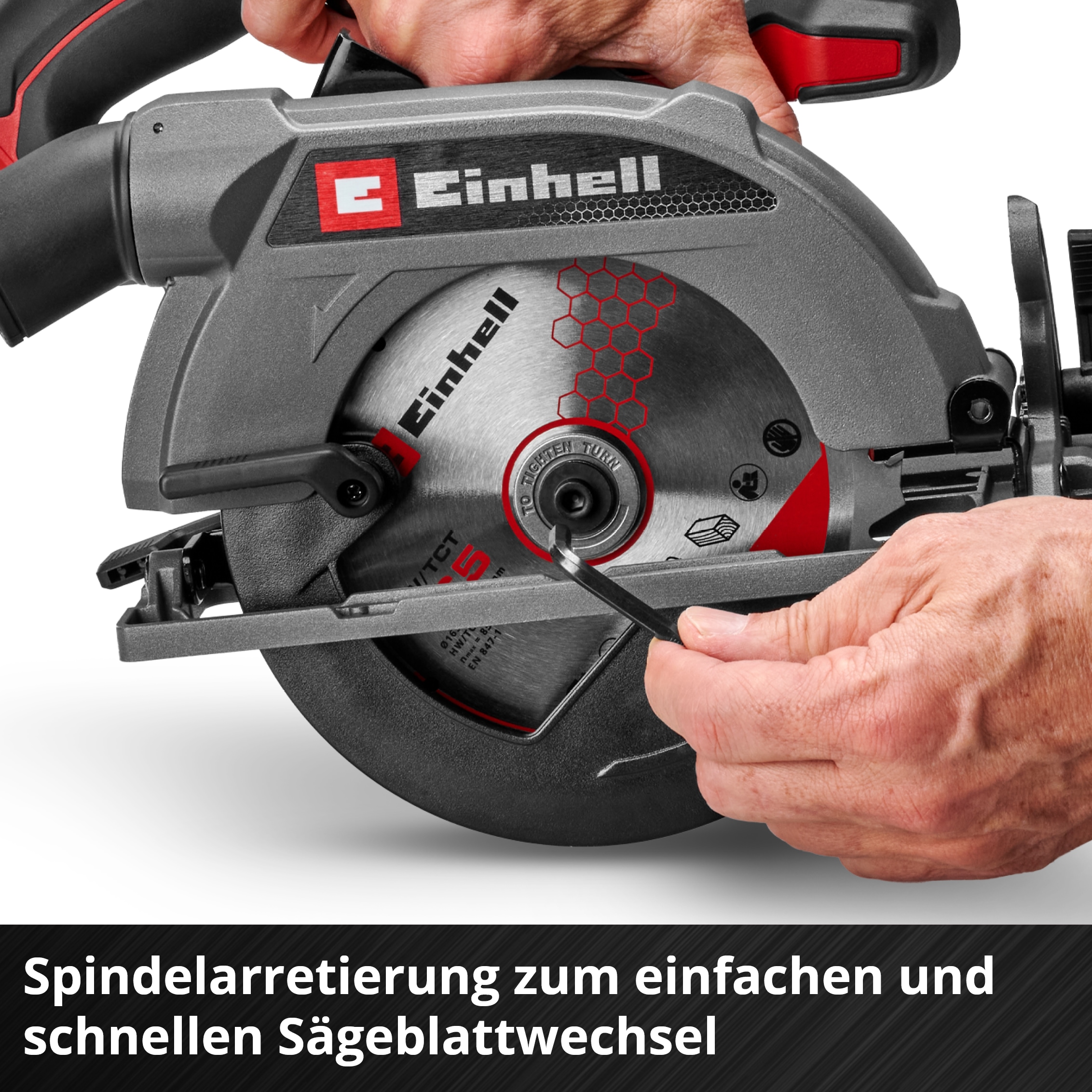 Einhell Akku-Handkreissäge »TE-CS 18/165-2 Li - Solo«, ohne Akku und Ladegerät