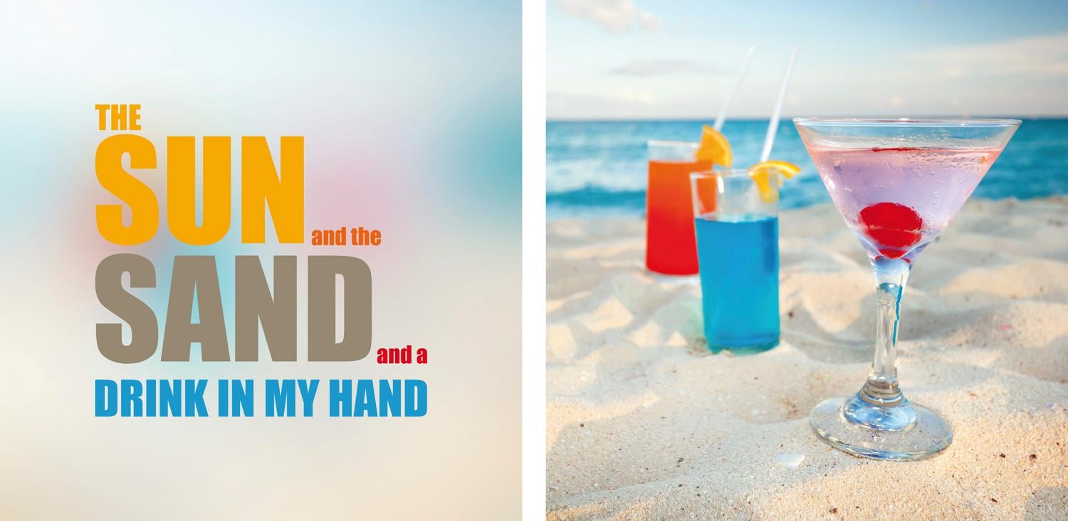 queence Leinwandbild "Sun & Sand"