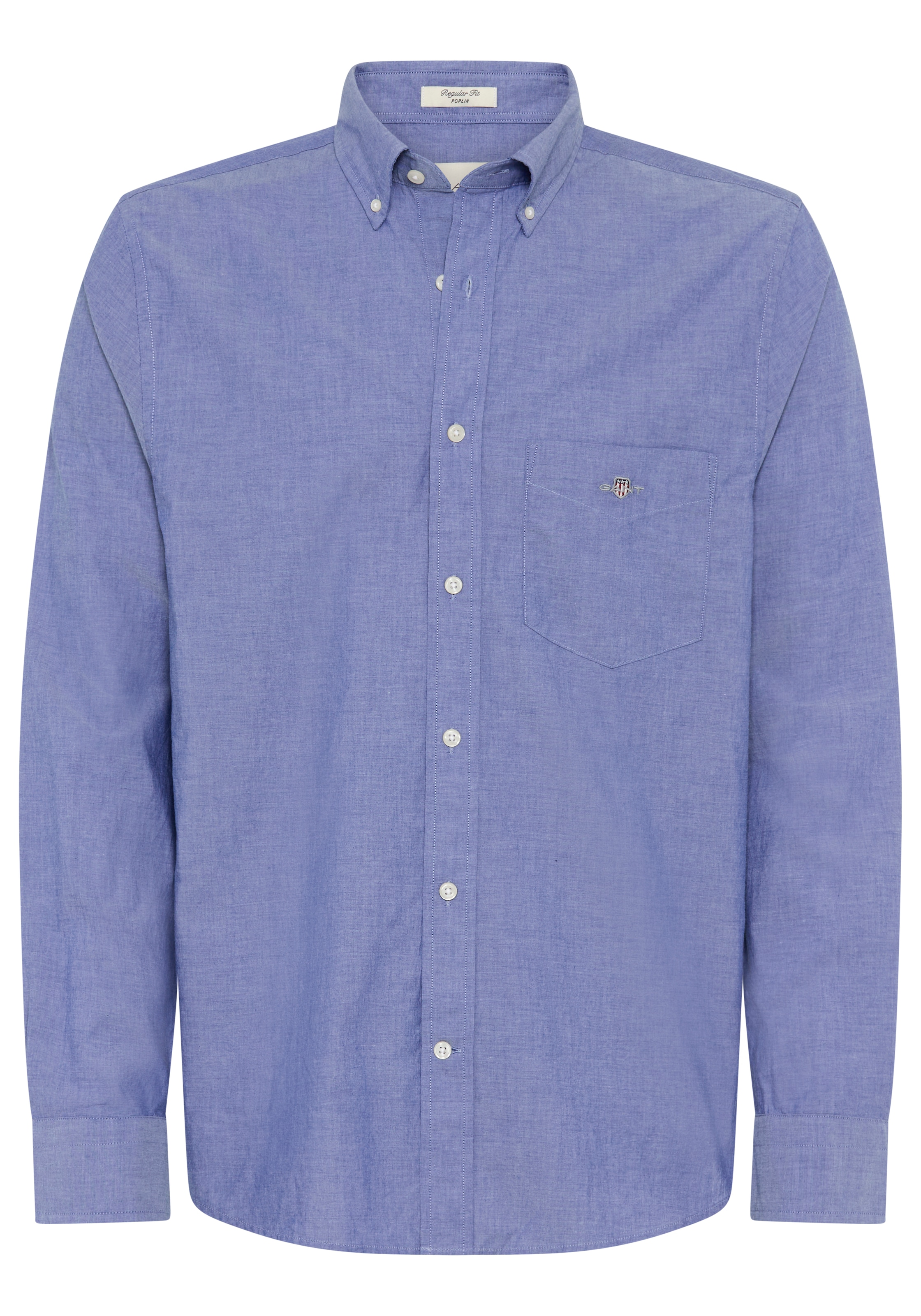 Gant Langarmhemd "Regular Fit Popeline Hemd leicht strapazierfähig pflegele günstig online kaufen