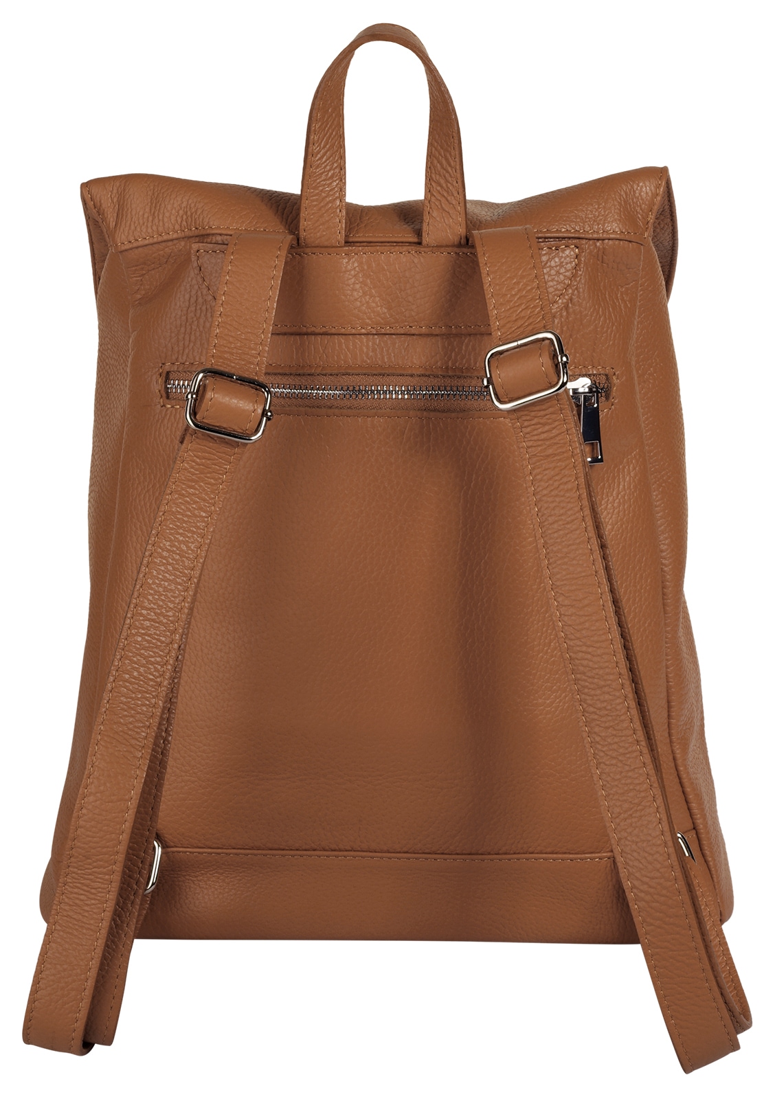 Samantha Look Cityrucksack echt Leder, Made in Italy