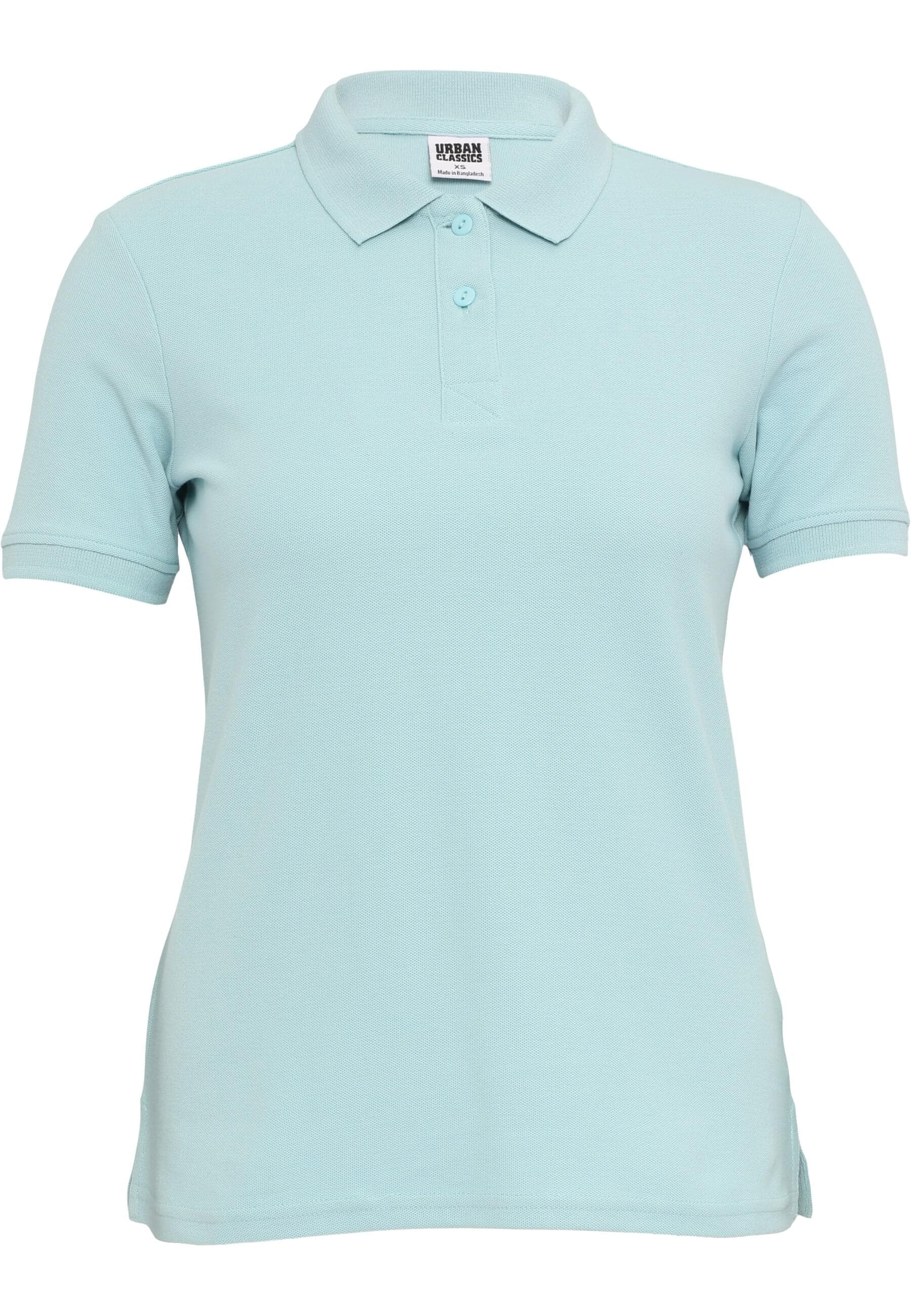 URBAN CLASSICS Poloshirt "Urban Classics Ladies Polo Shirt" 1 Stk. tlg. günstig online kaufen