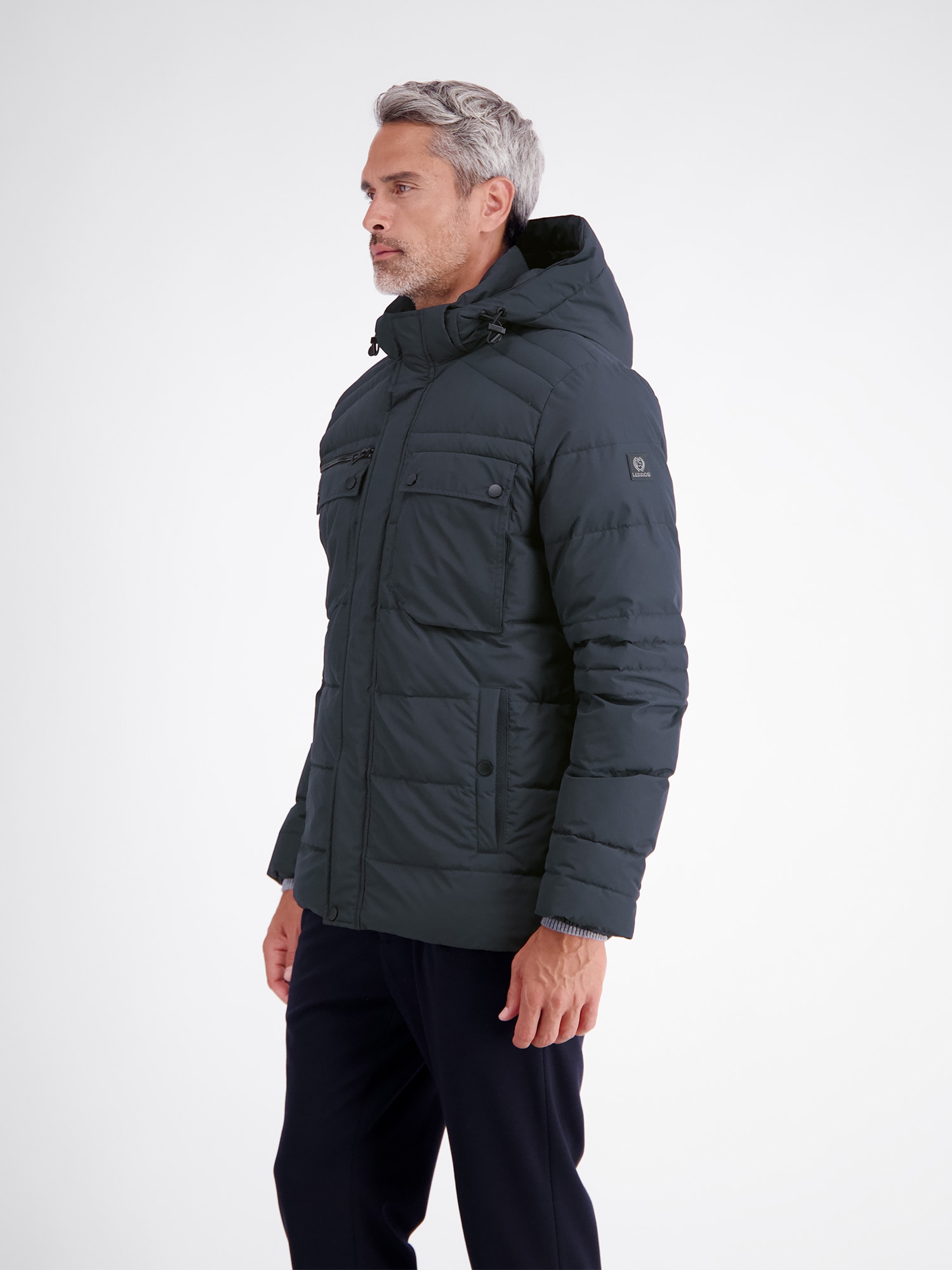 LERROS Outdoorjacke »Aufwändige Funktionsjacke, wärmend und wasserabweisend« mit Kapuze