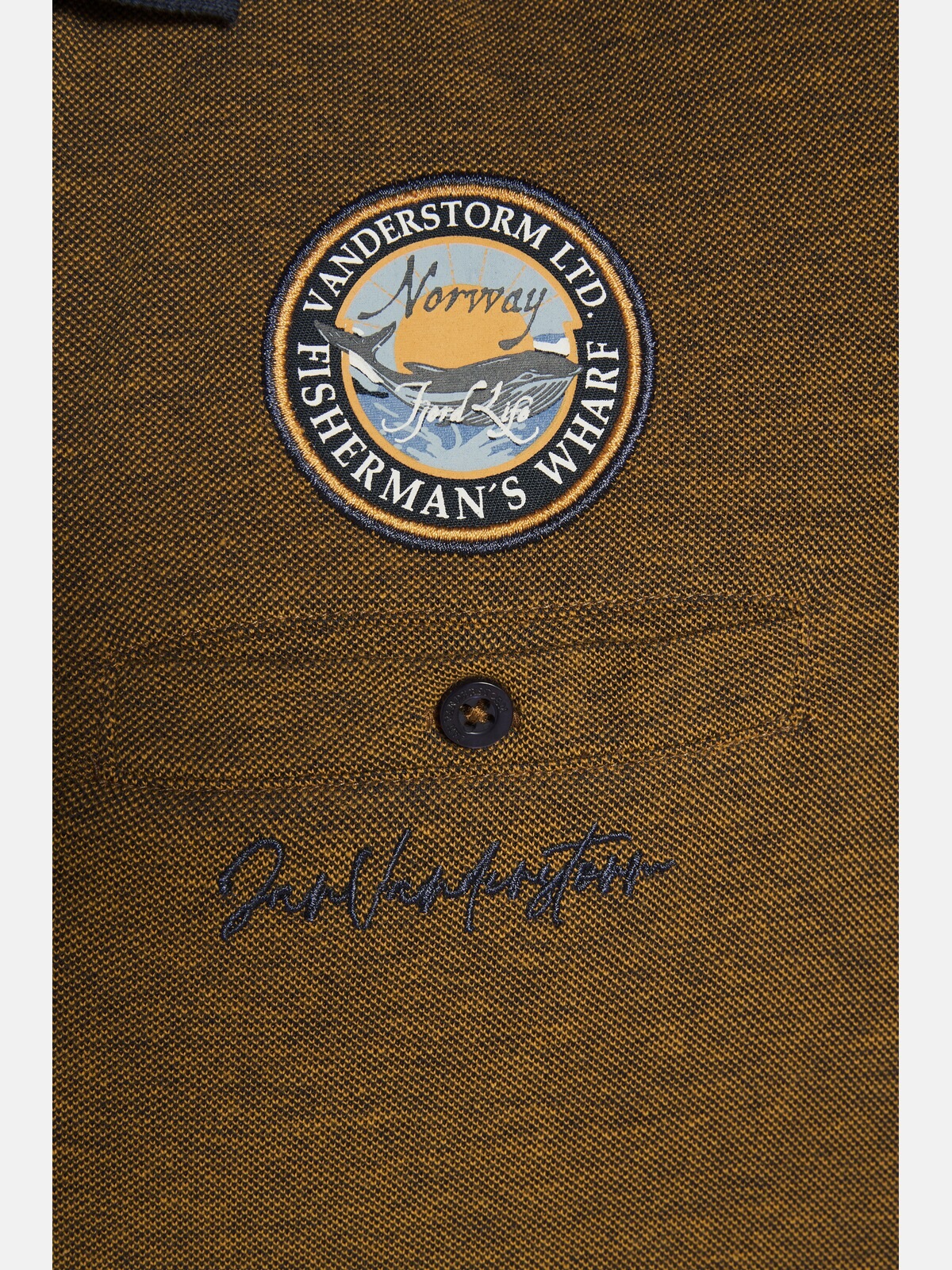 Jan Vanderstorm Langarm-Poloshirt »Langarm-Poloshirt JUHANI«