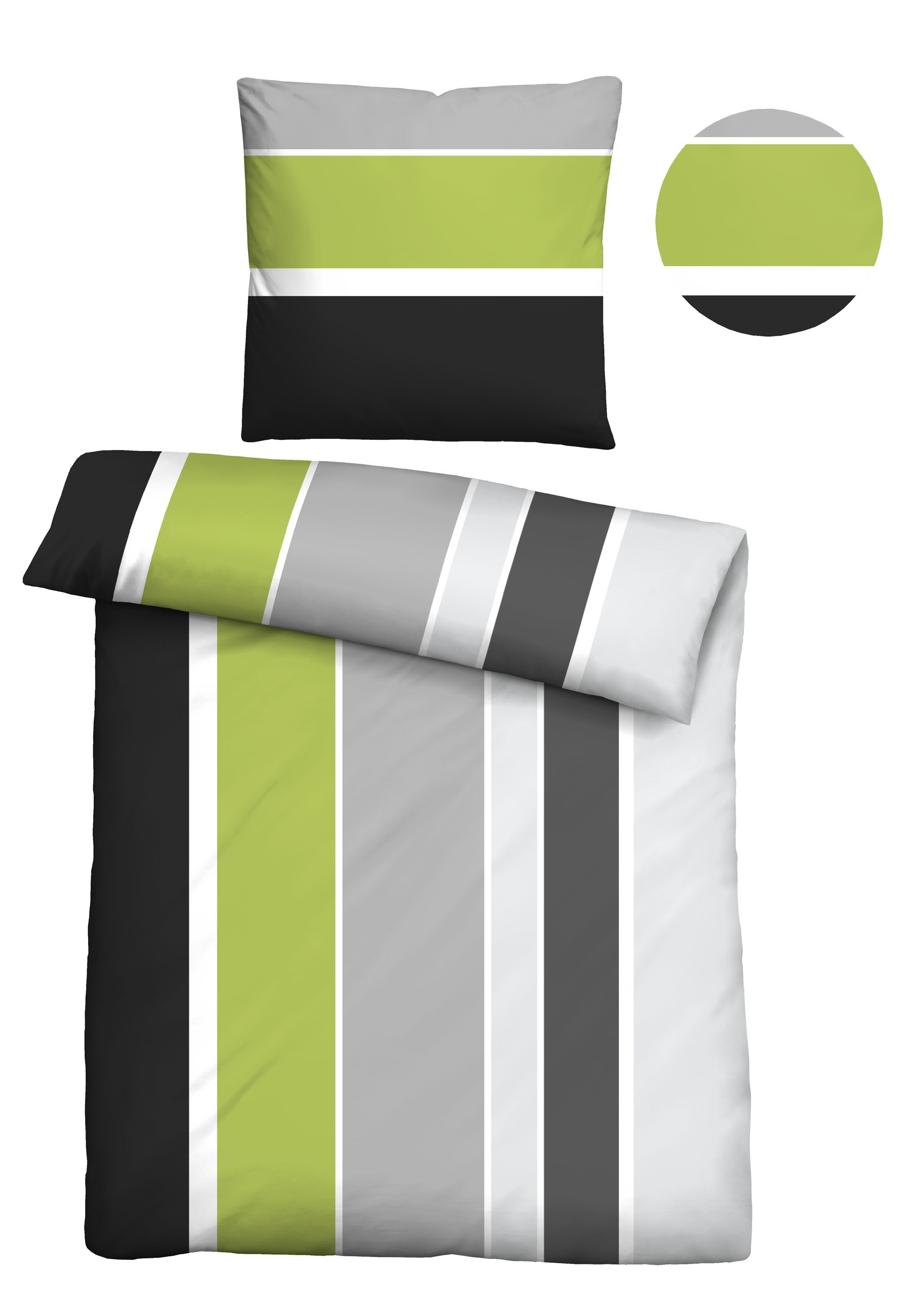 Castell - Markenbettwäsche Bettwäsche "0040562" 2 Stk. tlg. hautsympathisch günstig online kaufen