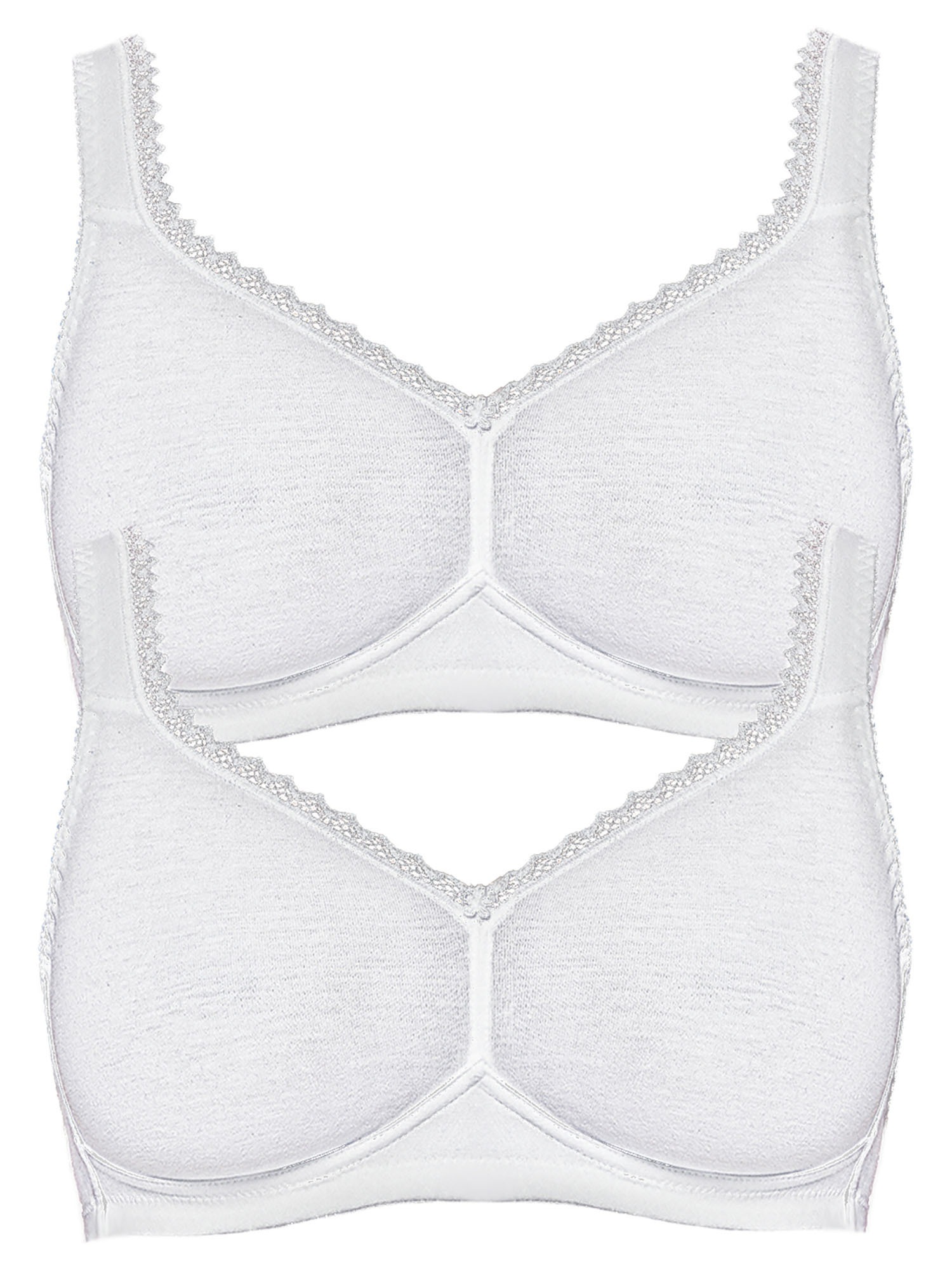 Susa Bügelloser BH "2er Pack Baumwoll BH ohne Bügel Organic Cotton"