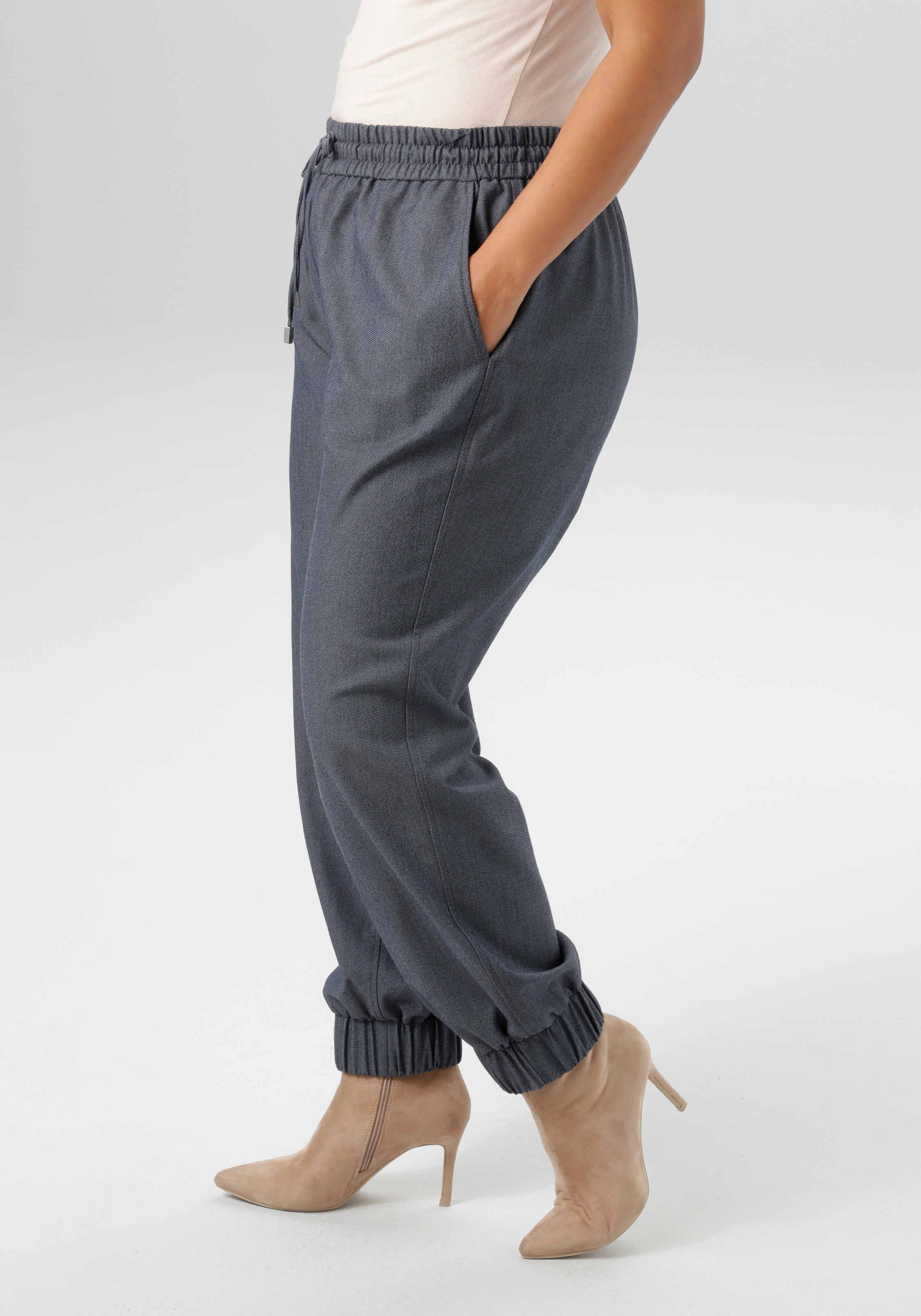 Thumbnail - Aniston PLUS Schlupfhose mit praktischen Eingrifftaschen -NEUE KOLLEKTION