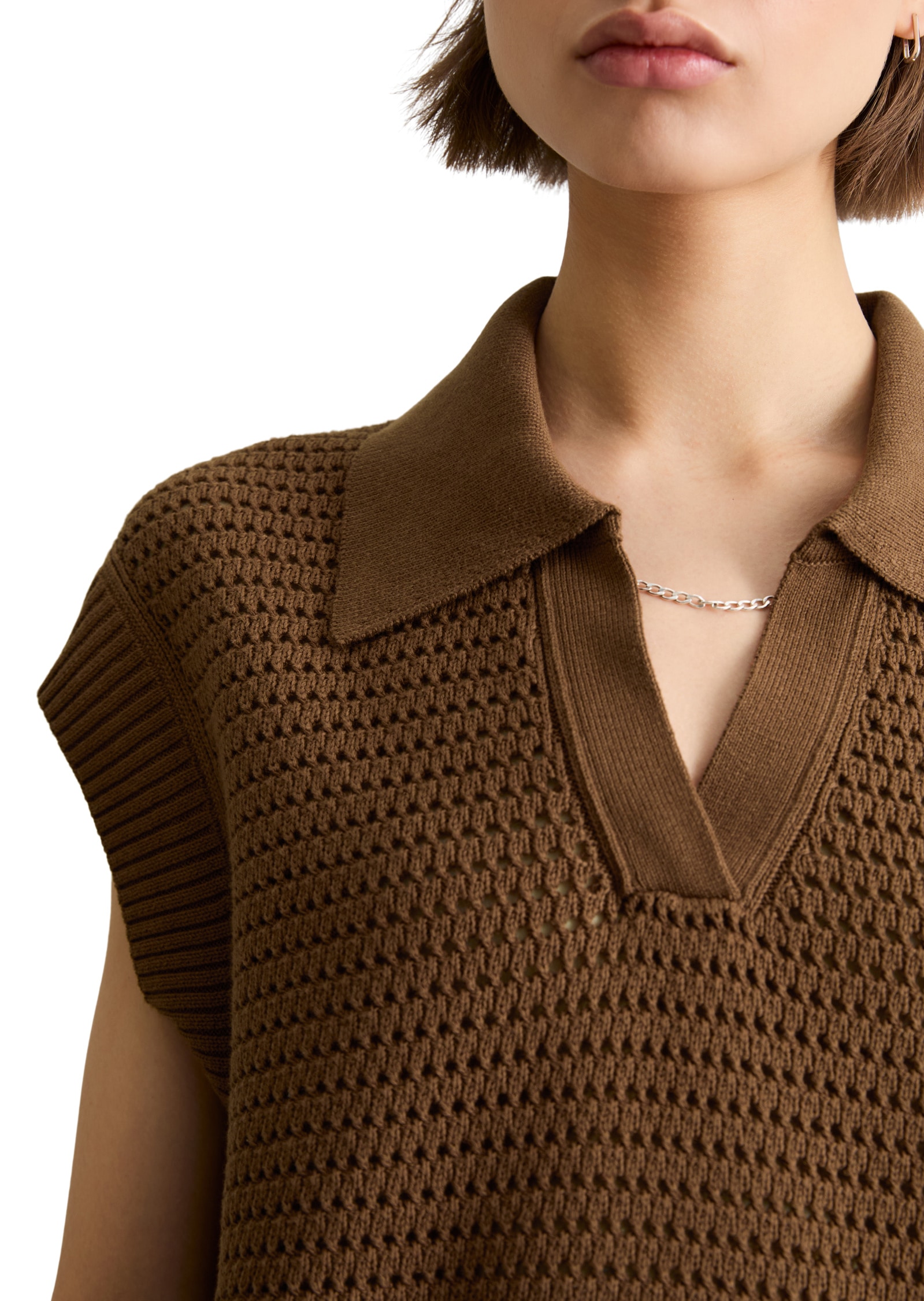 Marc O'Polo DENIM Strickpullover »aus Organic Cotton«