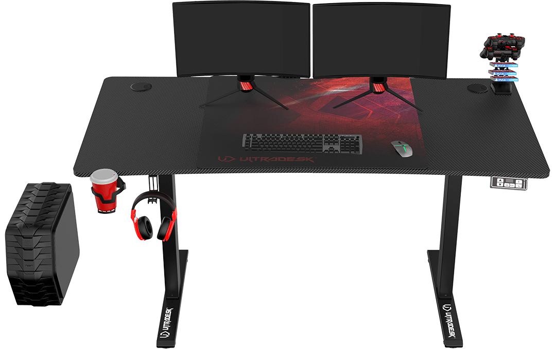 ULTRADESK Gamingtisch »Gaming Level V2 Rot«