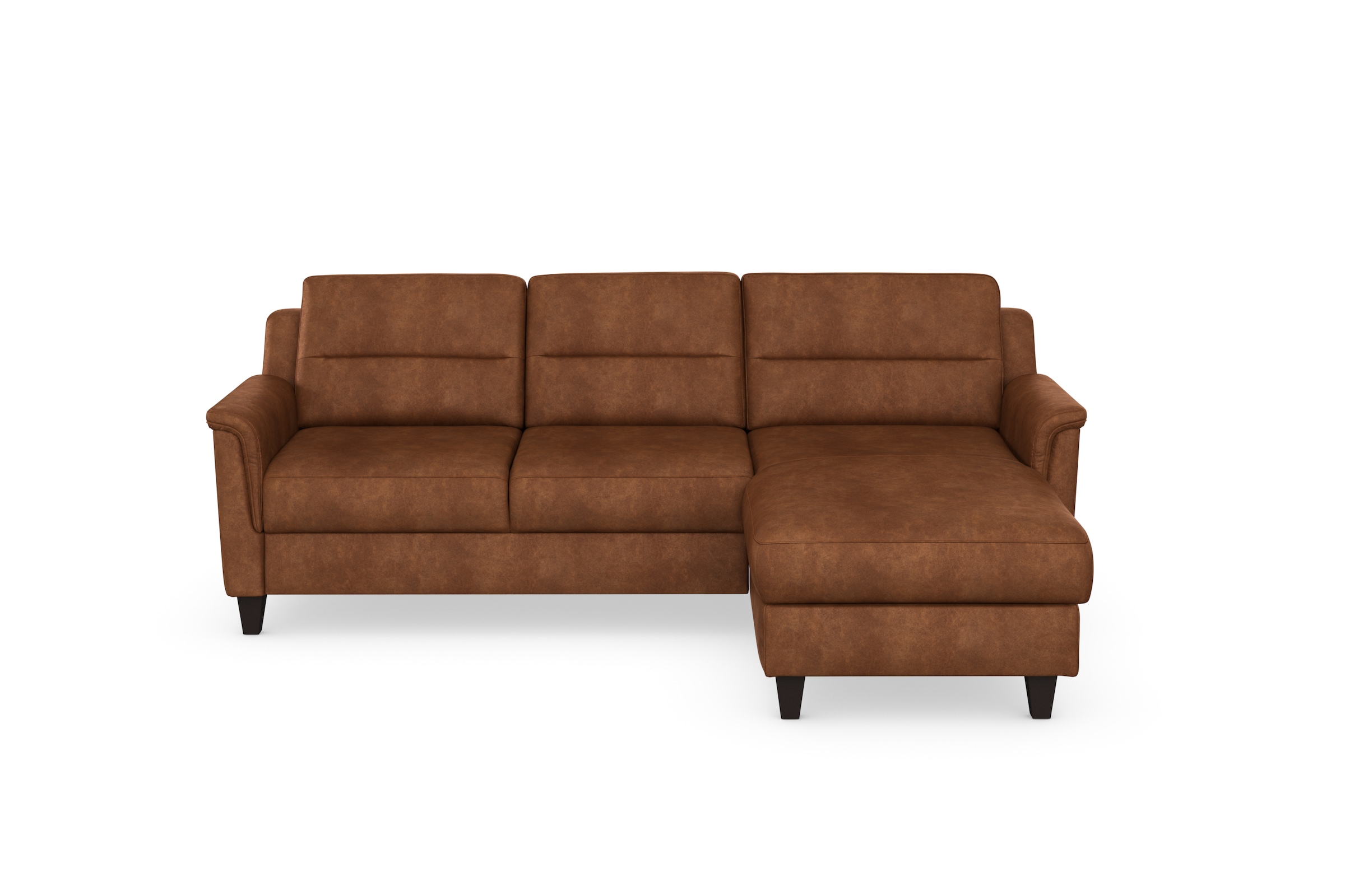 sit&more Ecksofa »Farö L-Form«, inklusive Federkern, wahlweise mit Bettfunktion und Bettkasten