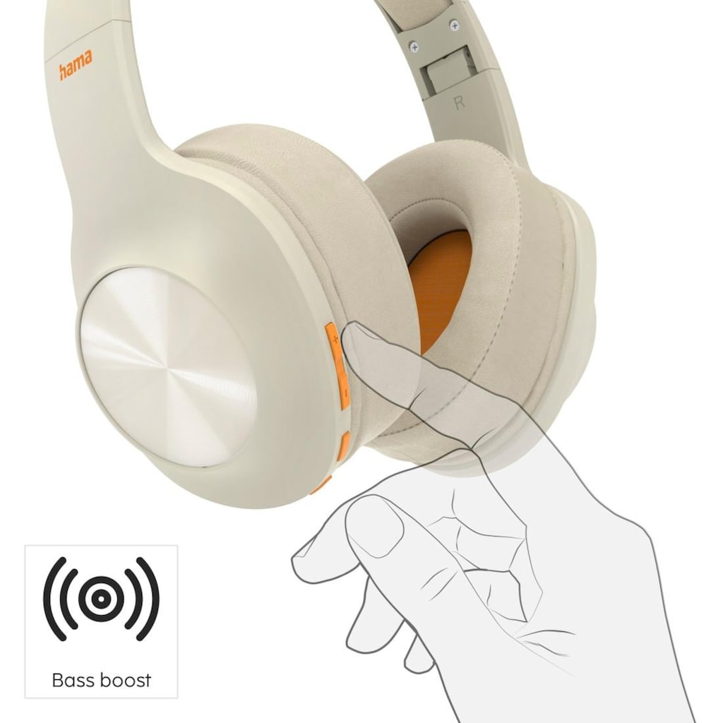 Hama Bluetooth-Kopfhörer »"Spirit Calypso", Over-Ear, Bass Boost Bluetooth-Headset«