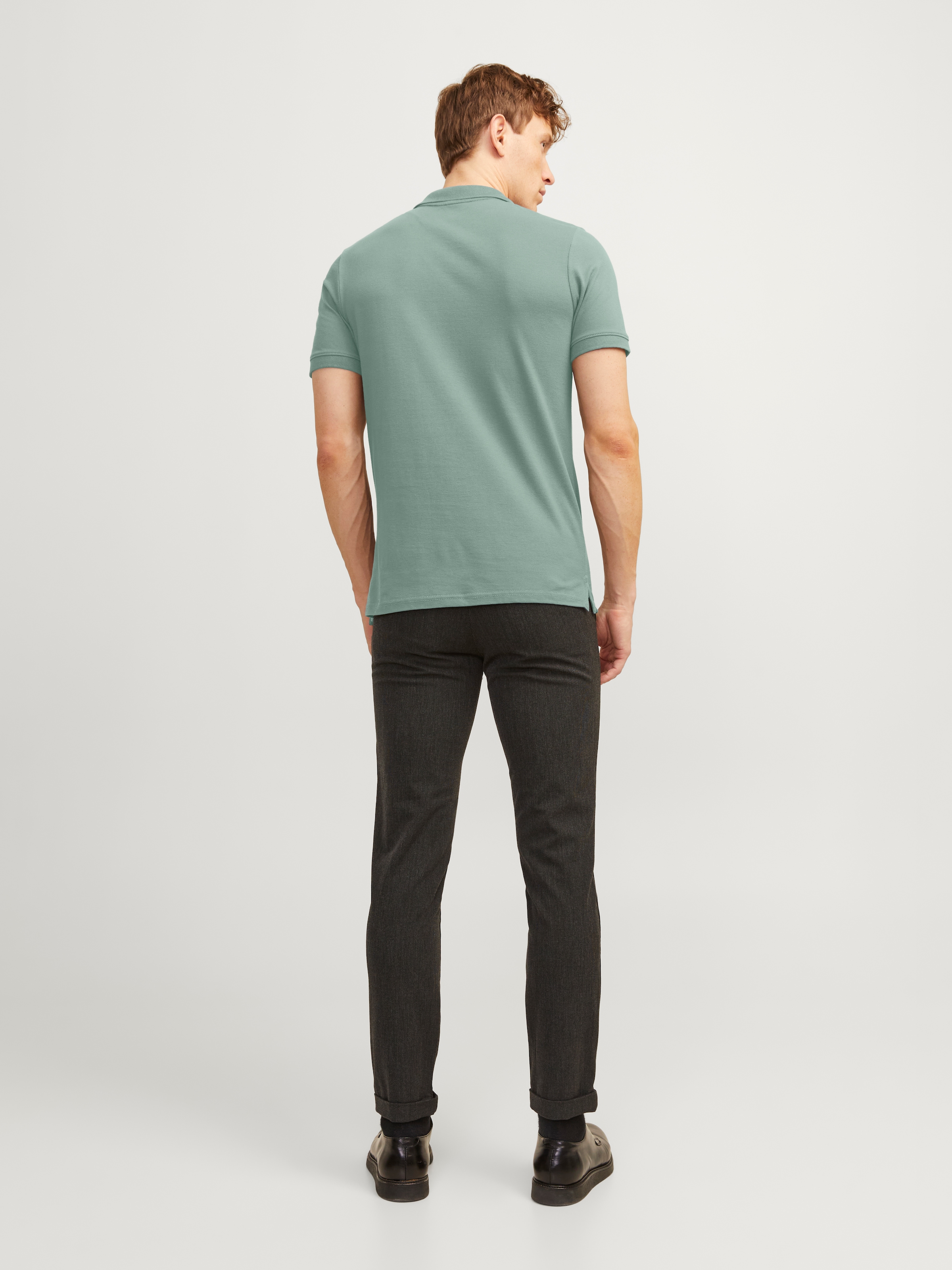 Jack & Jones Poloshirt »JJEBASIC POLO SS NOOS«, mit Logo Stickerei