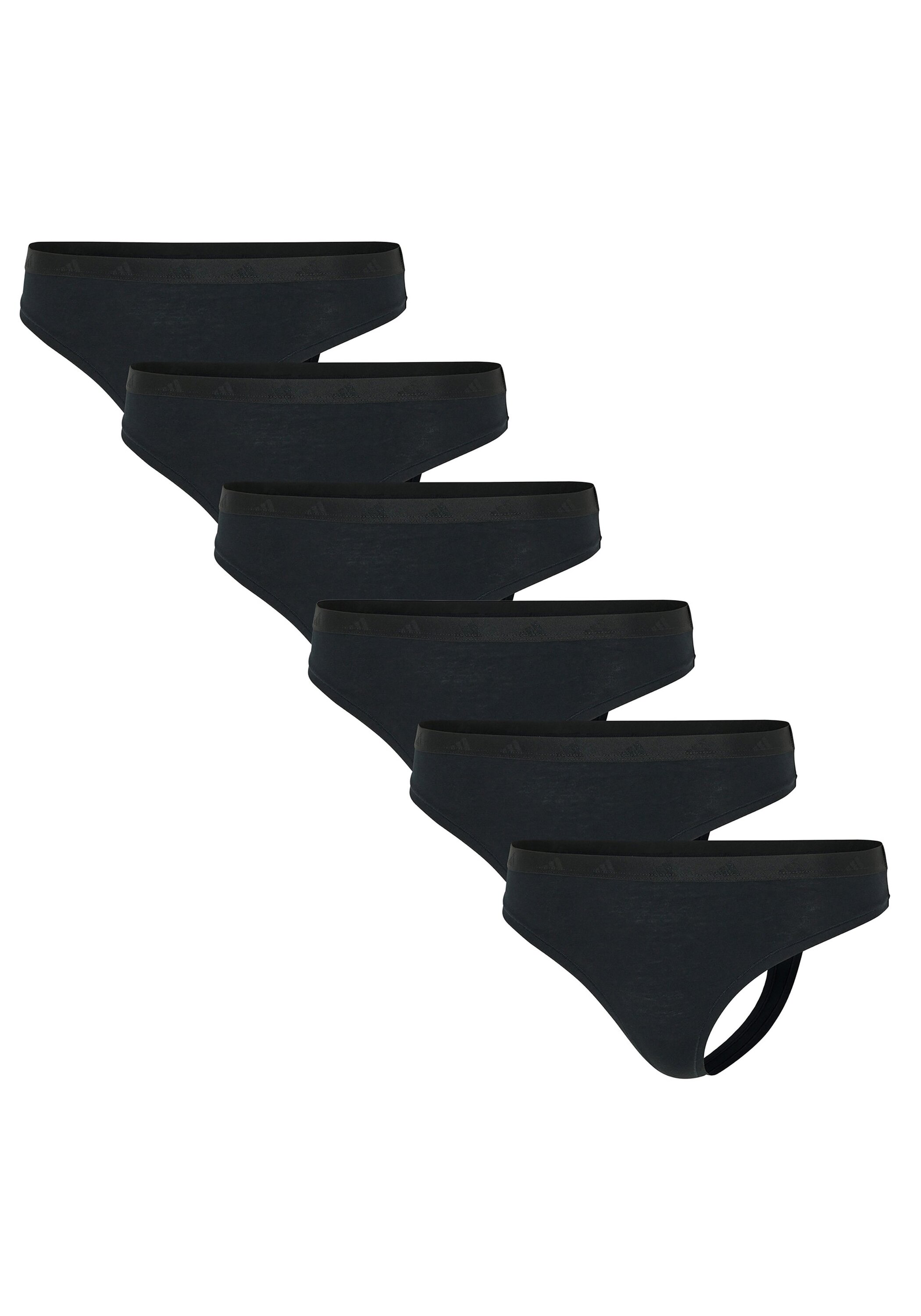 adidas Originals String "String Sport Active Essential Low Rise Thong 6P 6er Pack"