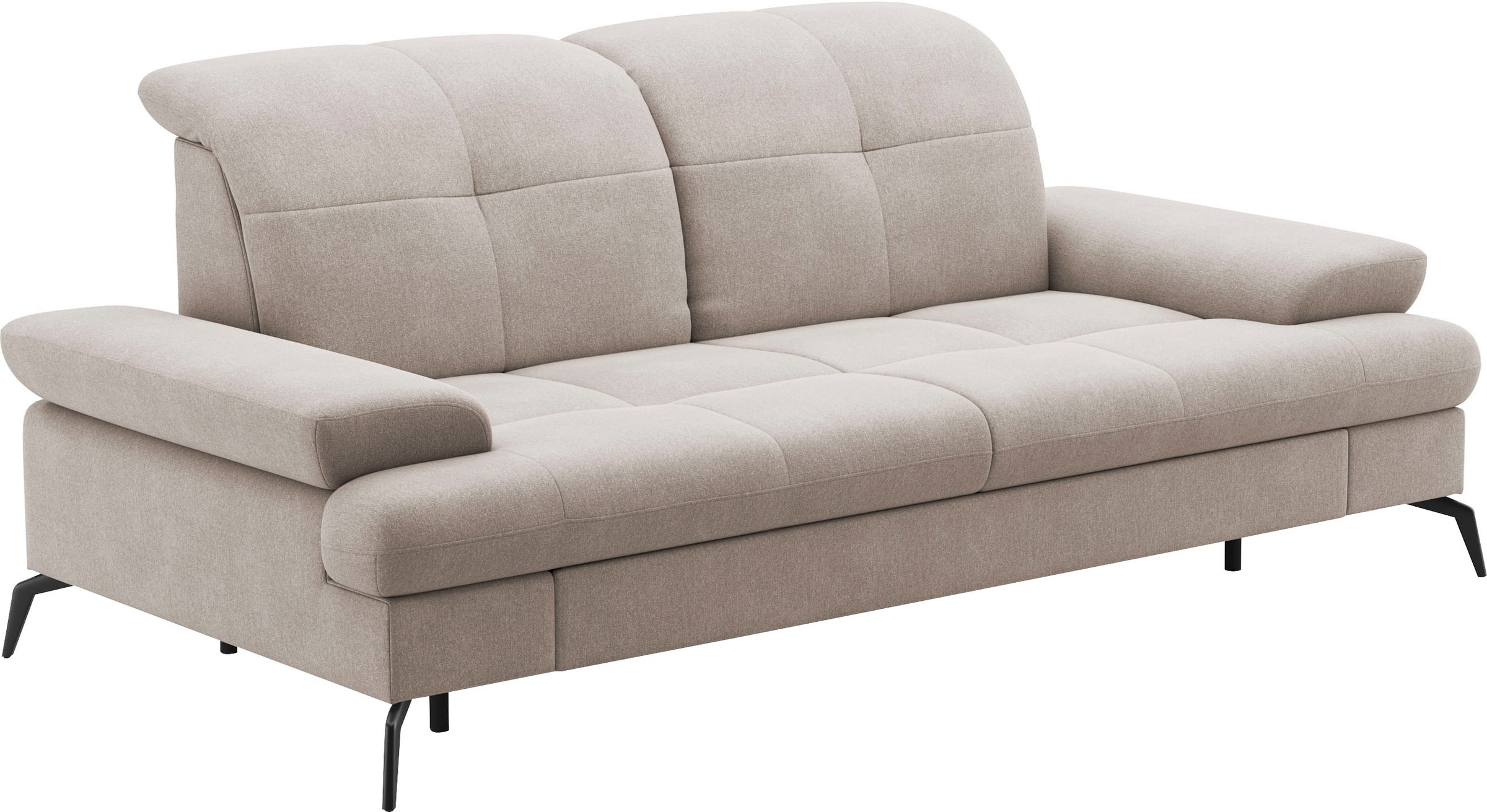 sit&more 2,5-Sitzer »Amica, inkl. Sitztiefenverstellung und Armteilverstellung«, wahlweise mit Kopfteilverstellung und Bettfunktion