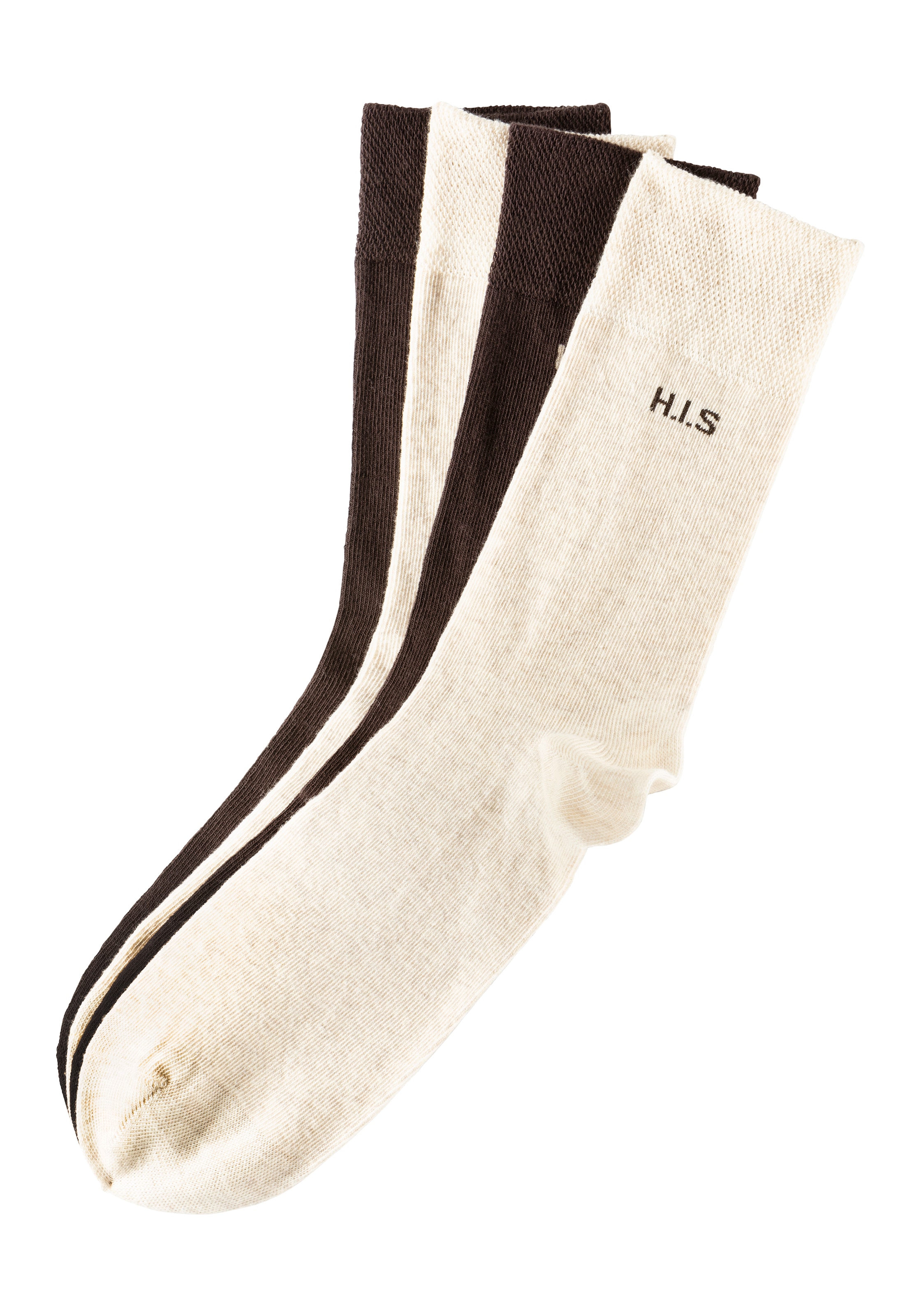 H.I.S Socken (4 poros) su druckfreiem Bündch...