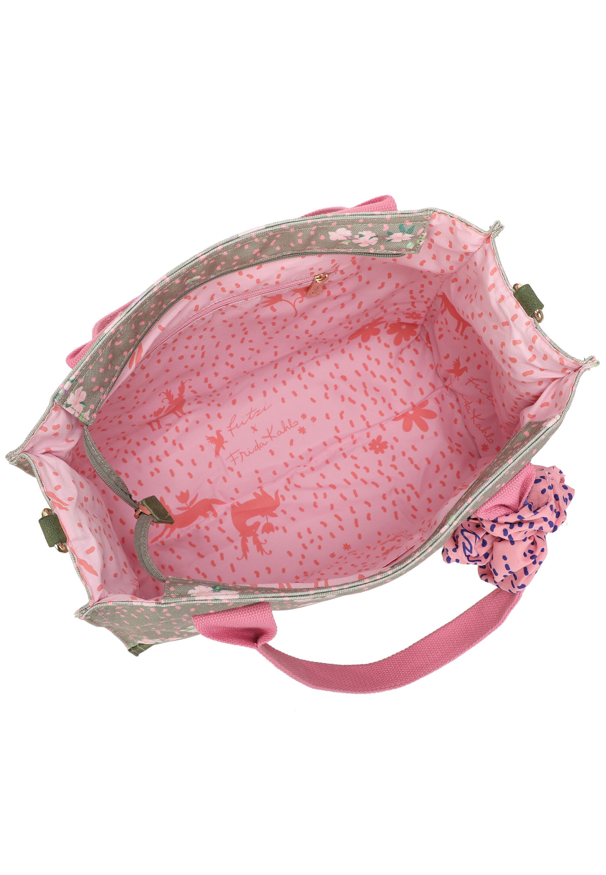 Fritzi aus Preußen Shopper »Fritzi x Frida Kahlo« mit Blumenprint