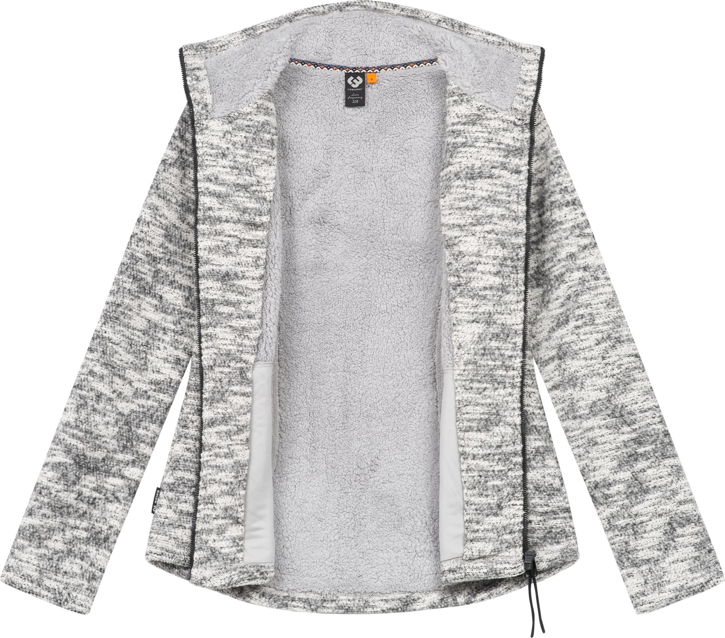 Ragwear Strickjacke »Liram Melange«, Kuschelige Übergangsjacke in Strick-Optik