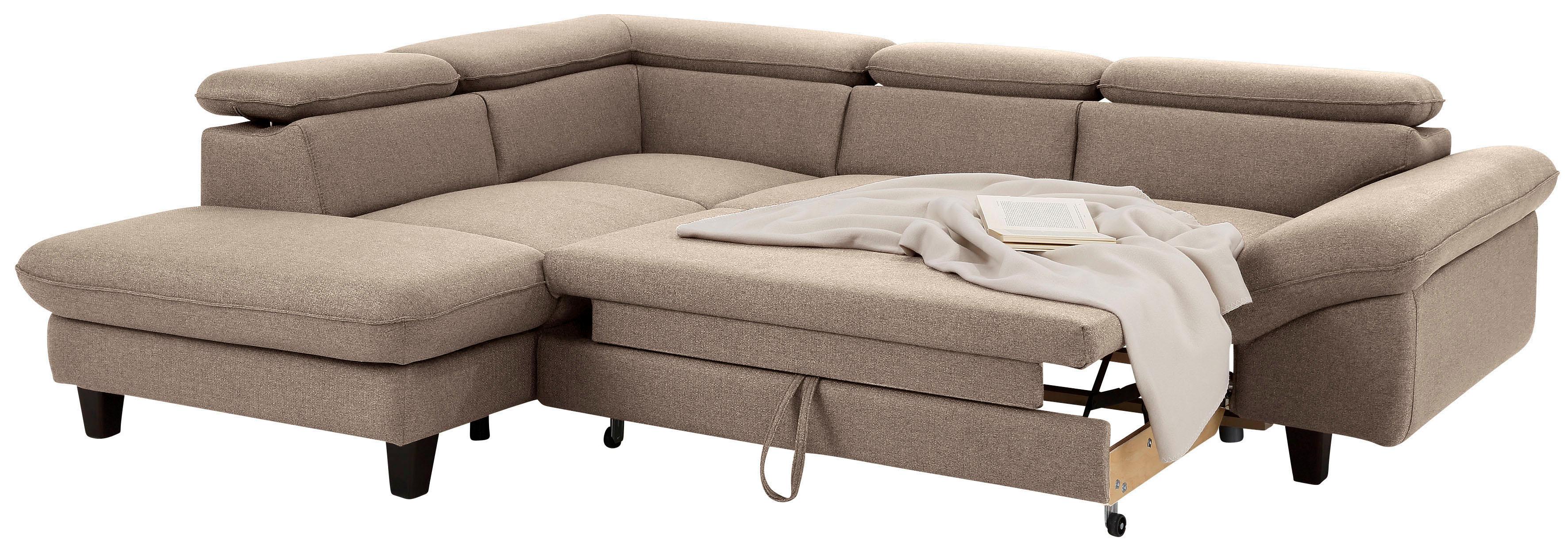 Thumbnail - Home affaire Ecksofa "Pilot L-Form", mit Kopfteilverstellung, wahlweise mit Bettfunktion & Bettkasten