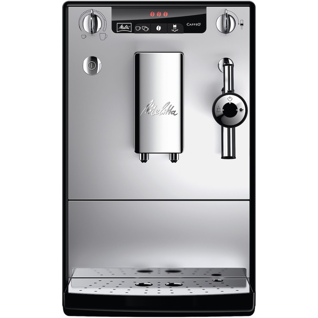 Melitta Kaffeevollautomat »Solo® & Perfect Milk E957-203, silber/schwarz«