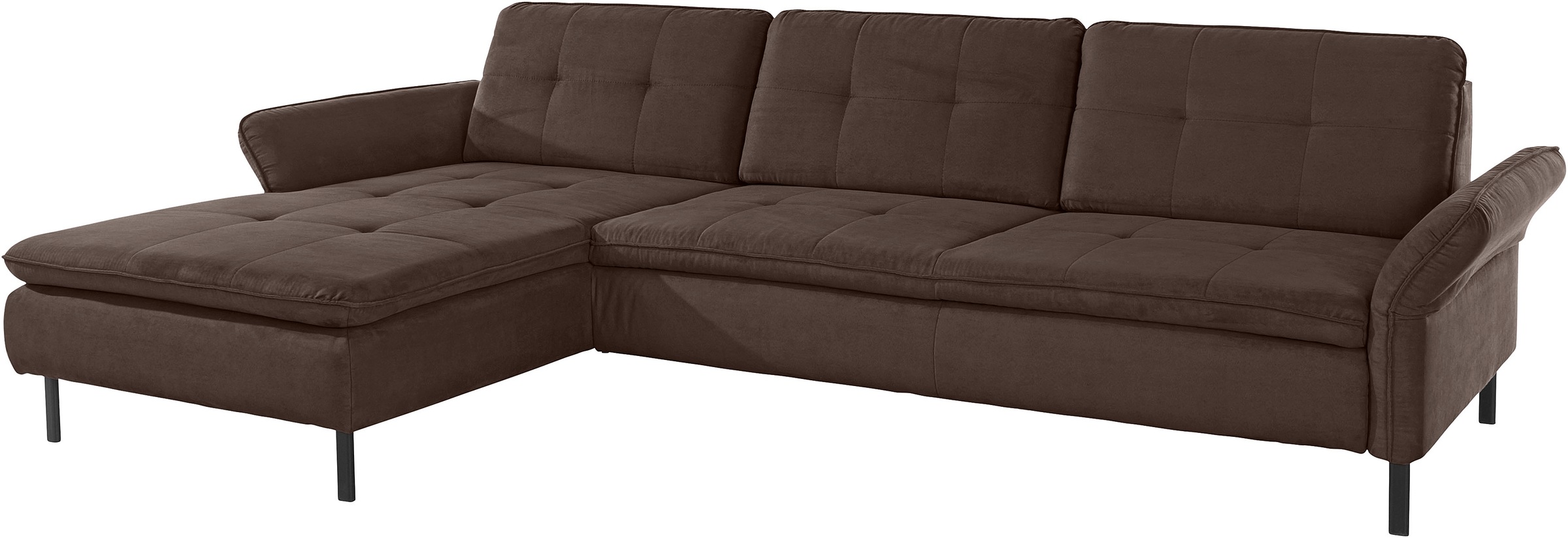 INOSIGN Ecksofa »Birkholm L-Form«, Armlehnverstellung, auch in Easy Clean Bezug - mit Wasser zu reinigen