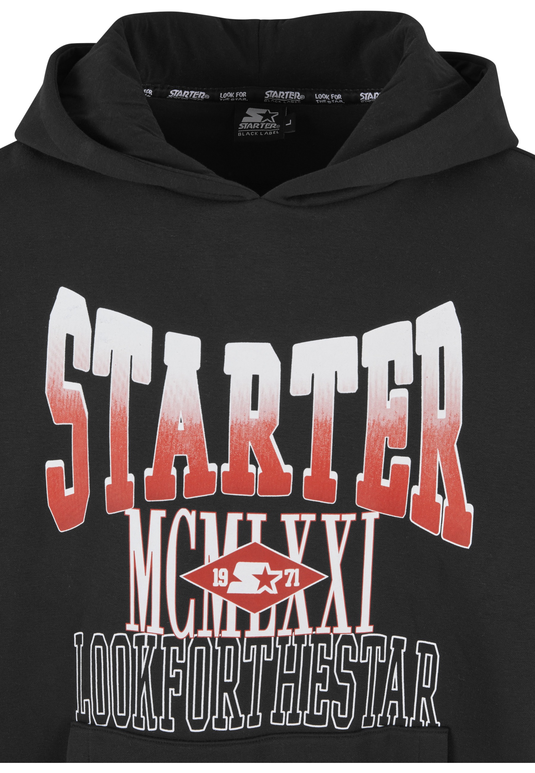 Thumbnail - Starter Black Label Kapuzenpullover "Starter Black Label Starter MCMLXXI Hoody" 1 Stk.