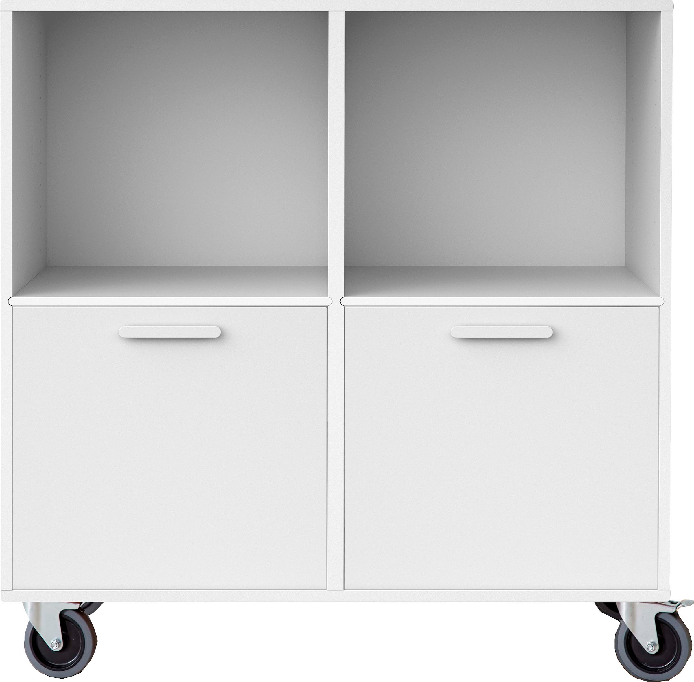 Hammel Furniture Regal Hammel«, Möbelserie 2 by | BAUR mit flexible und Türen bestellen »Keep 88,6 Rollen, cm, Breite