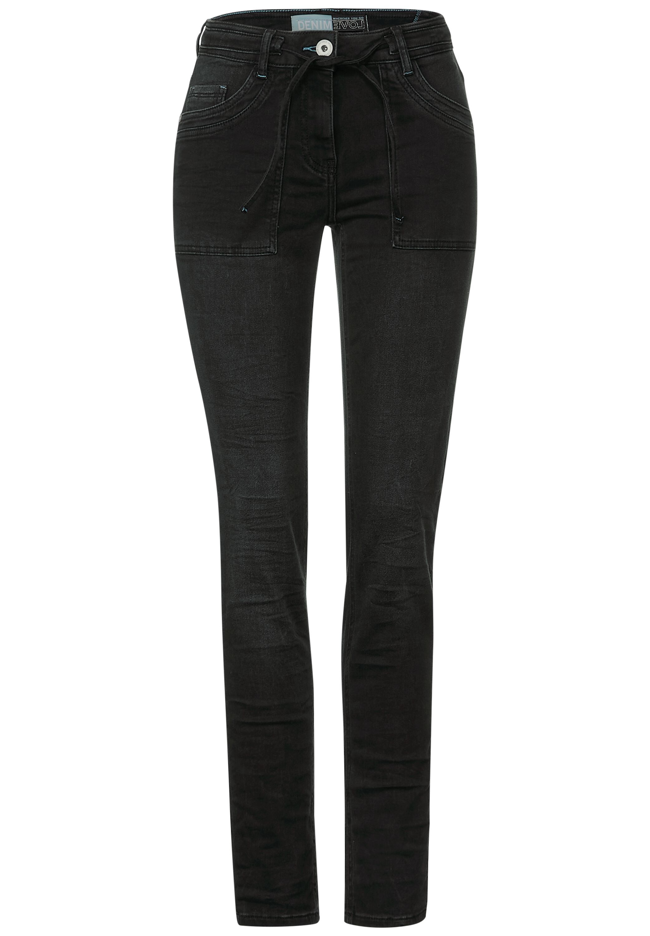 Cecil Loose-fit-Jeans Middle Waist