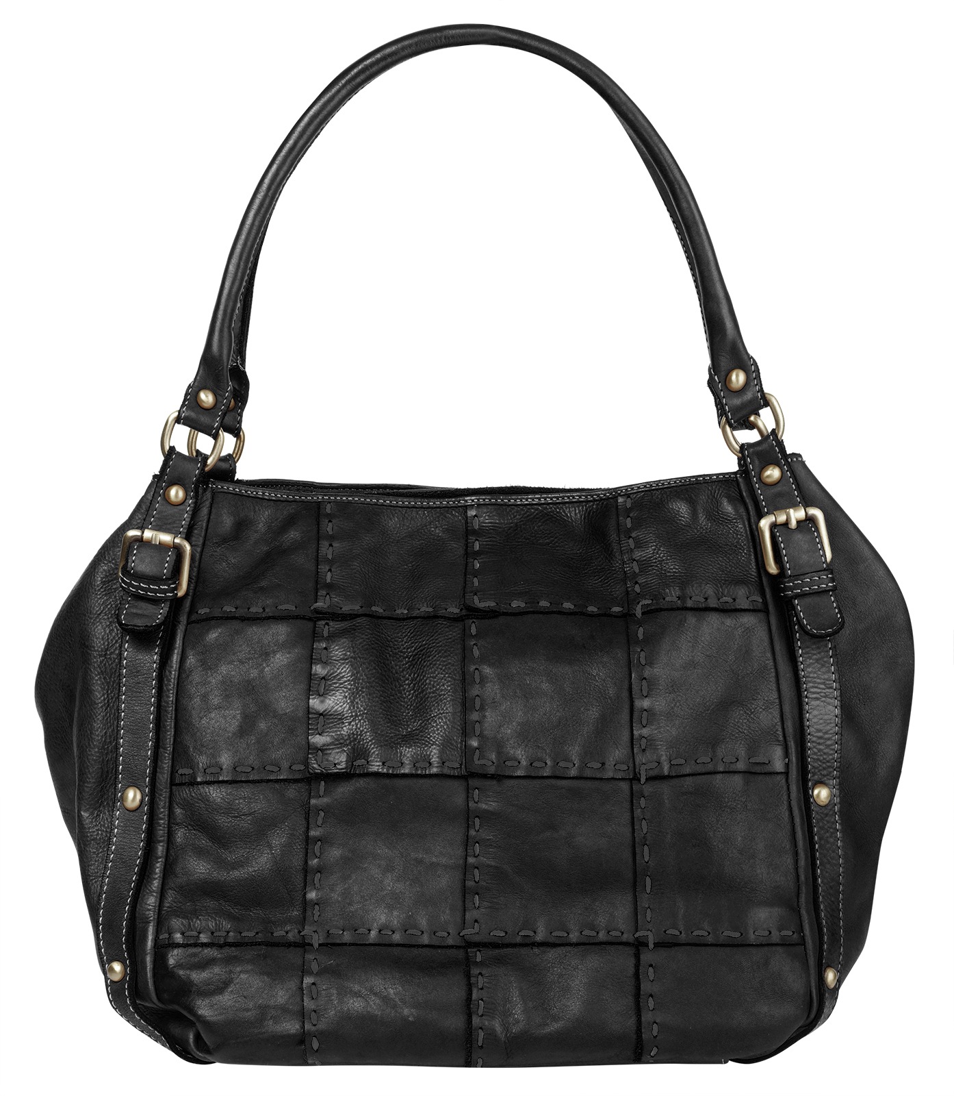 Thumbnail - Samantha Look Shopper echt Leder, Made in Italy