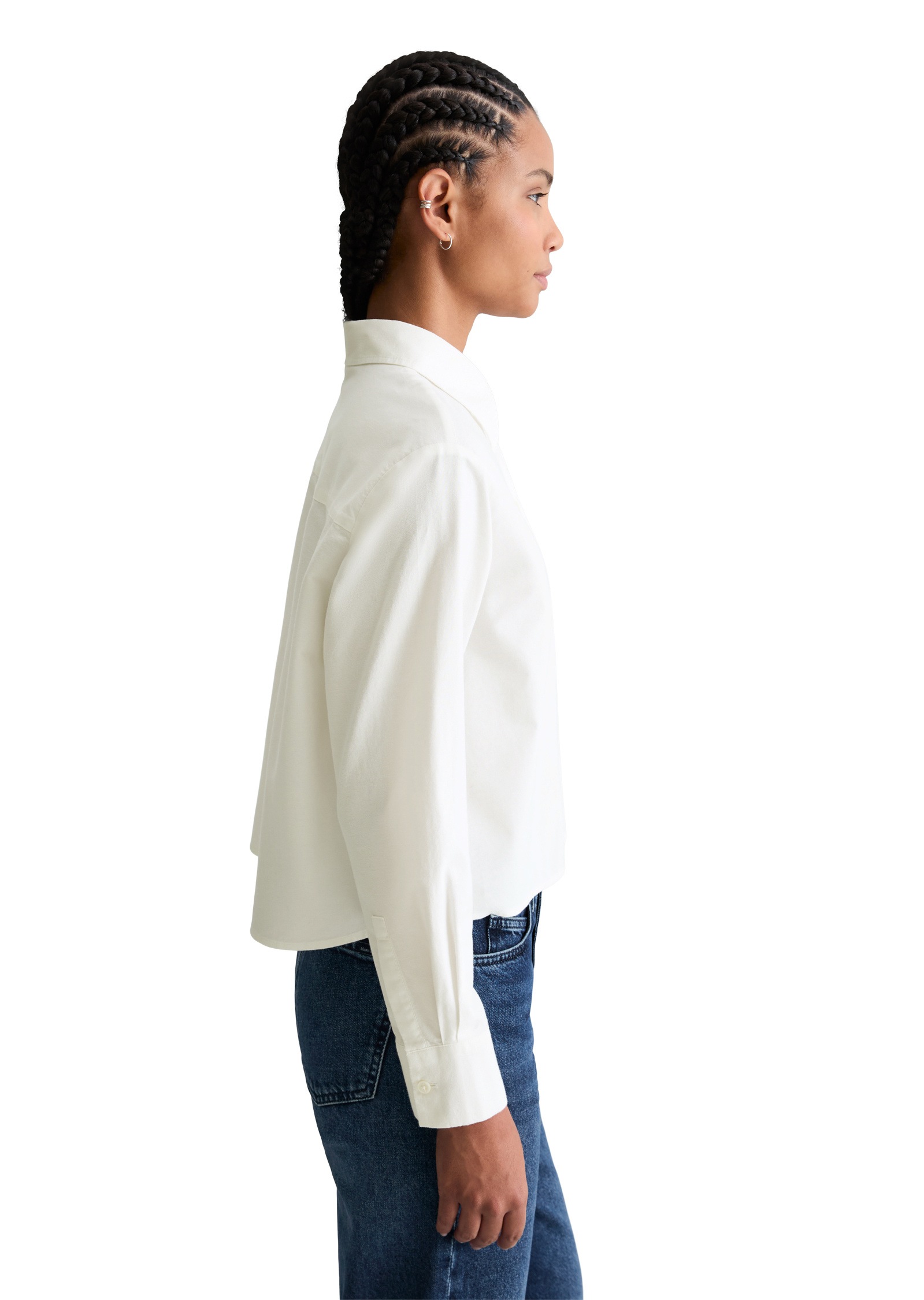 Marc OPolo DENIM Langarmbluse "aus Organic Cotton" günstig online kaufen