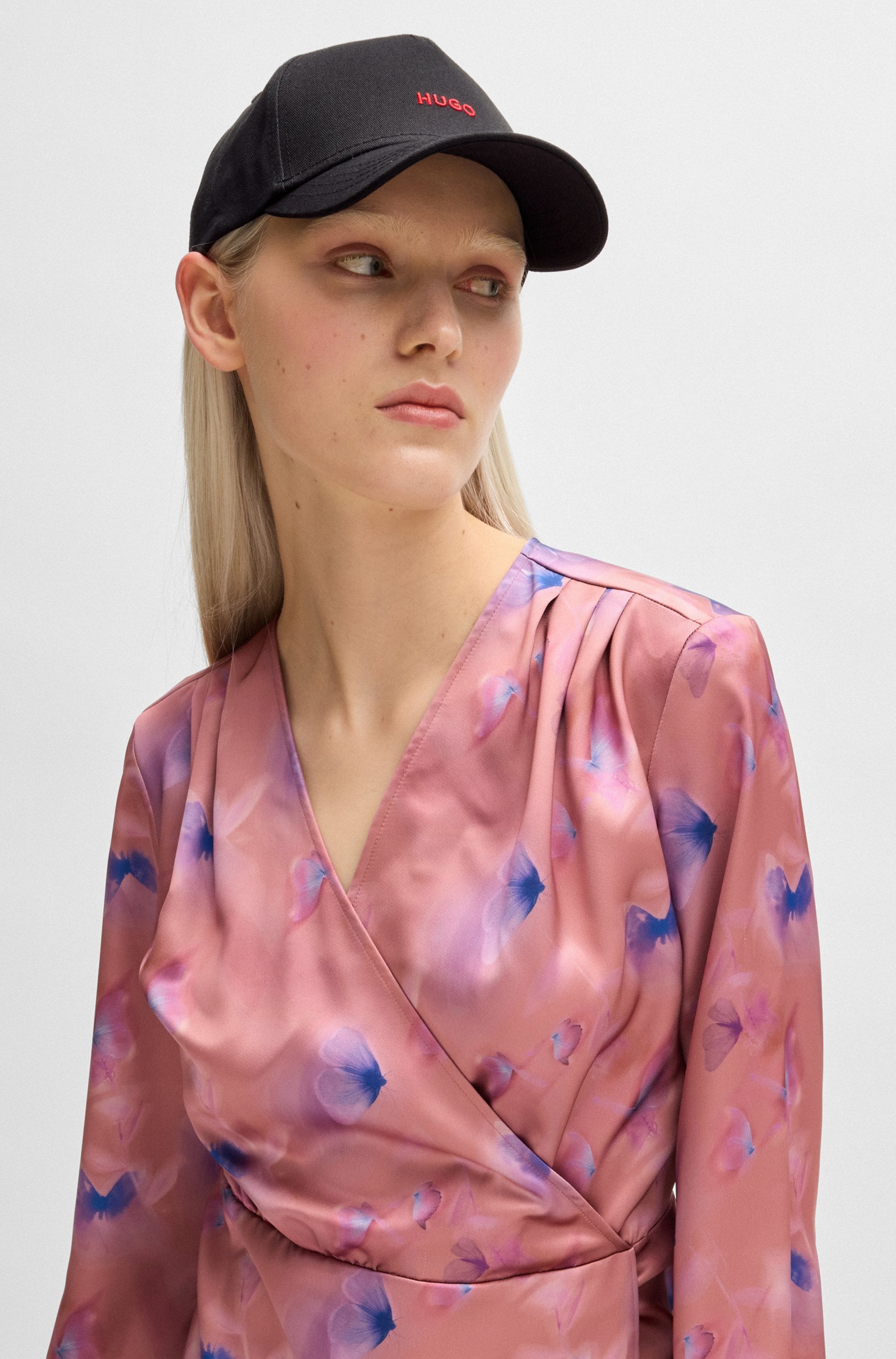 HUGO Baseball Cap »Cara«, in der Größe verstellbar