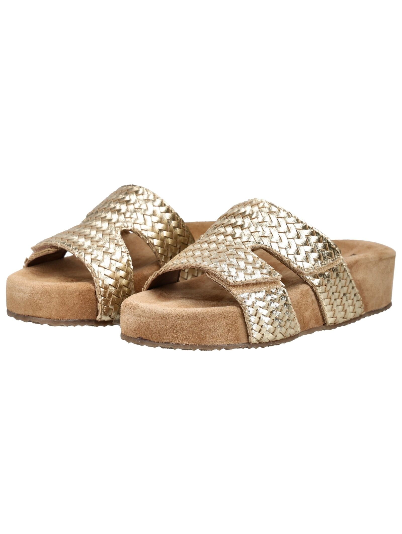 Lazamani Pantolette »Lazamani Pantoletten Leder/Textil«