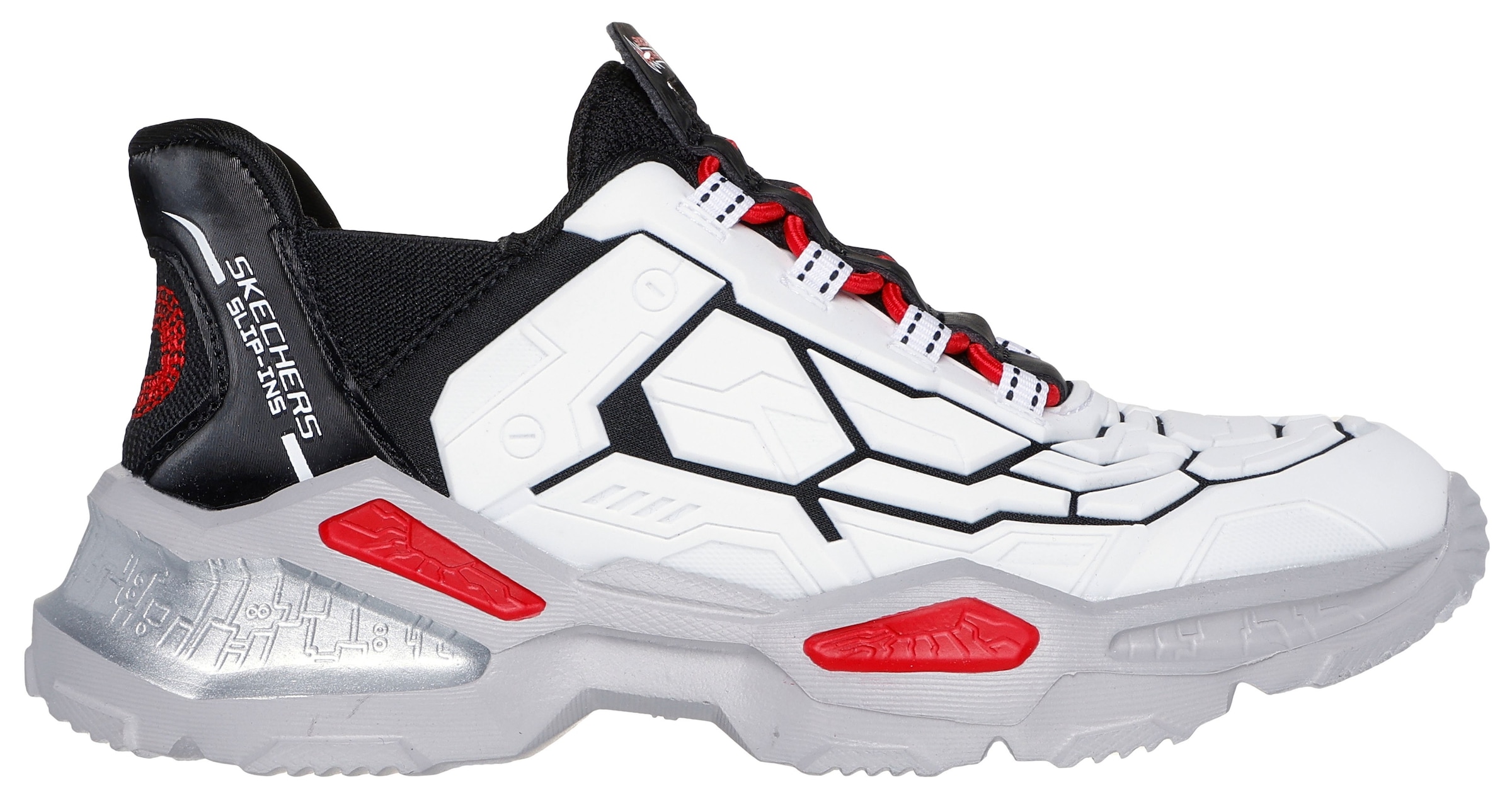 Skechers Slip-On Sneaker »SKECH-BOTS«, Sneaker mit Slip-In Funktion, Größenschablone zum Download