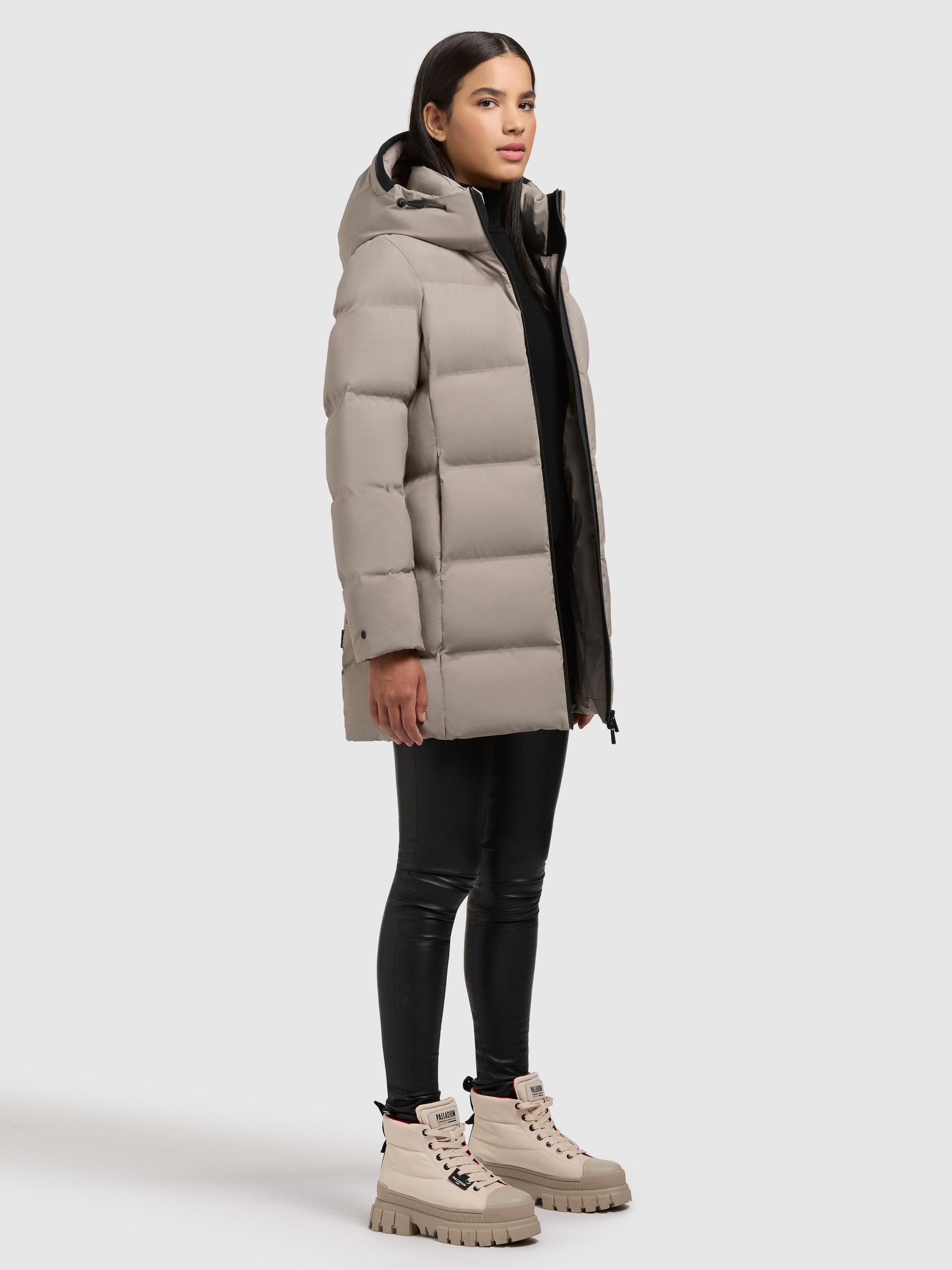 khujo Steppjacke »TANARE2«, mit Kapuze
