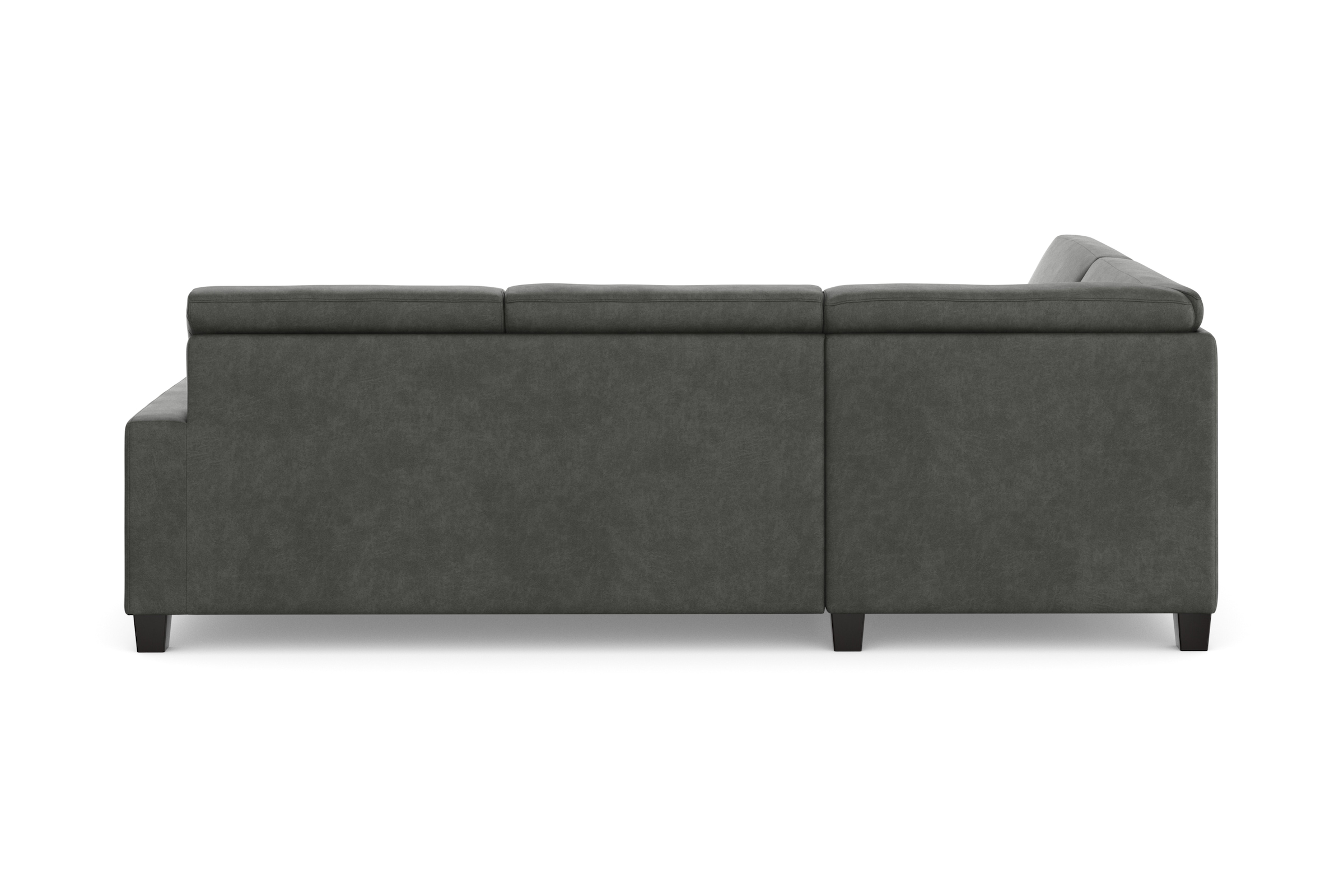 DOMO collection Ecksofa »Florentina zeitlos und elegant, Sitznähte als Designelement, L-Form«, wahlweise mit Bettfunktion, mit Kontrastnaht, Komfortsitzhöhe 47cm