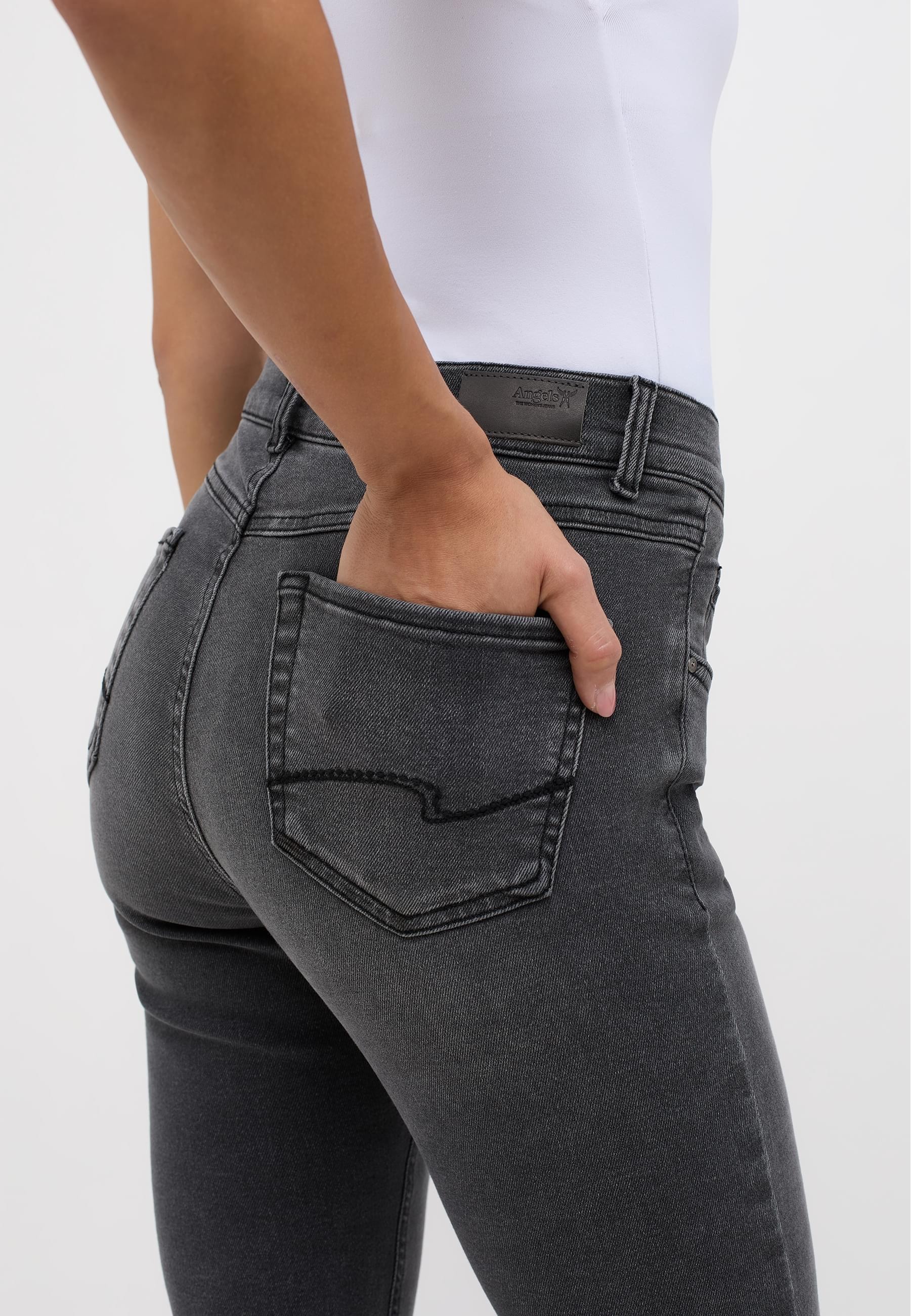 AENGELS Bequeme Jeans »AENGELS Angels Jeans Cici mit Used-Waschung«