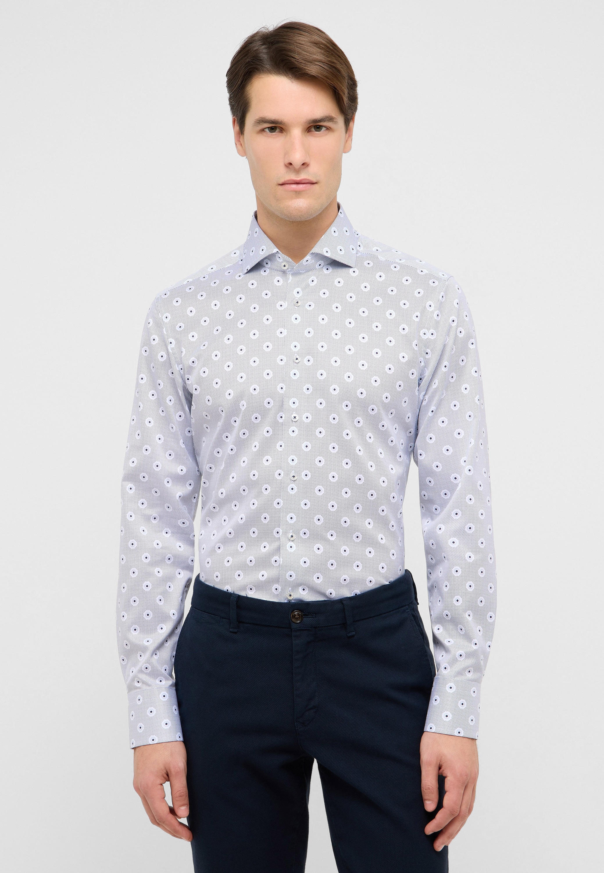 Eterna Langarmhemd "SLIM FIT" NON IRON (bügelfrei) günstig online kaufen