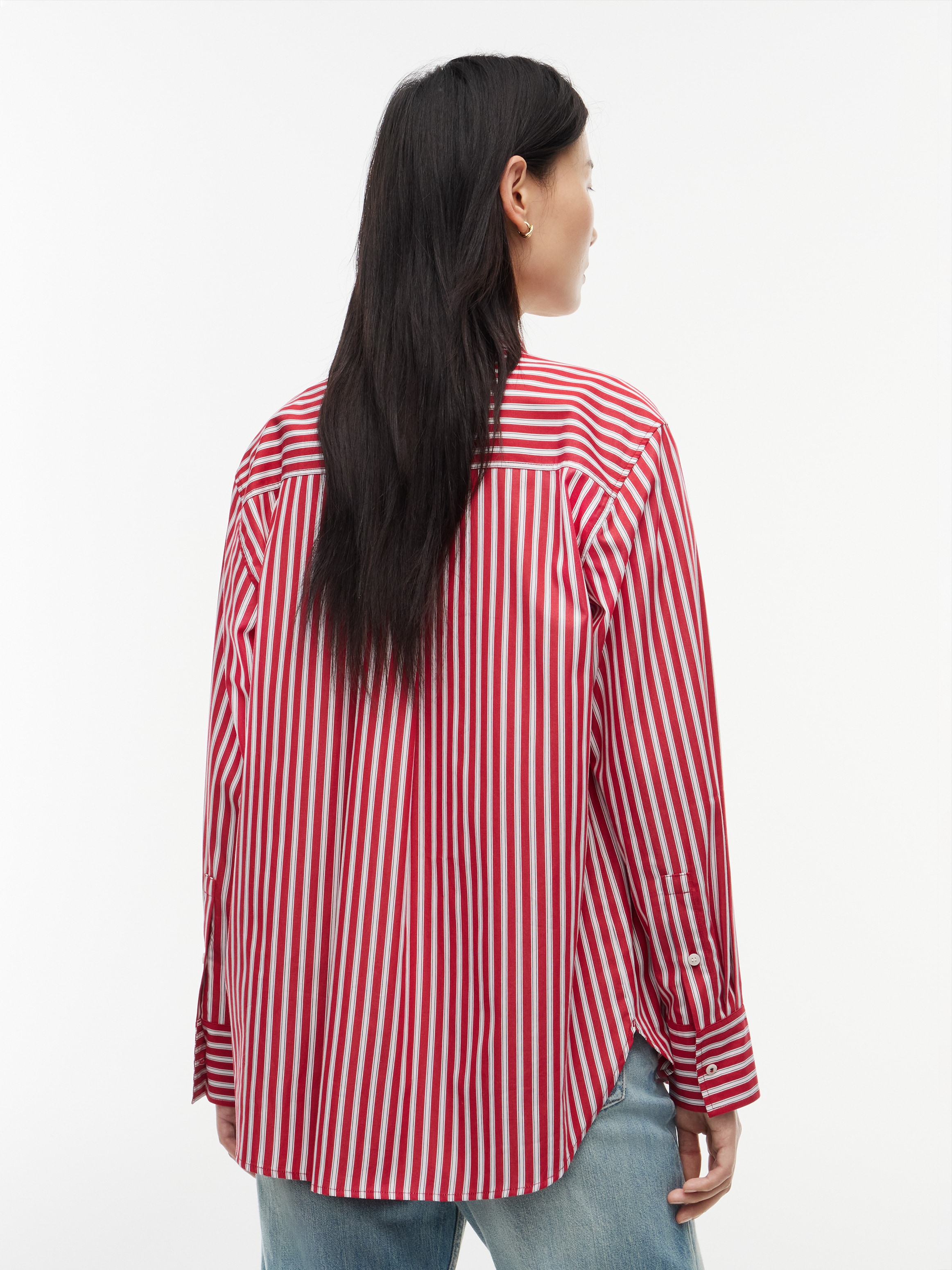 Tommy Hilfiger Langarmbluse »ESS POPLIN EASY FIT SHIRT« Baumwolle