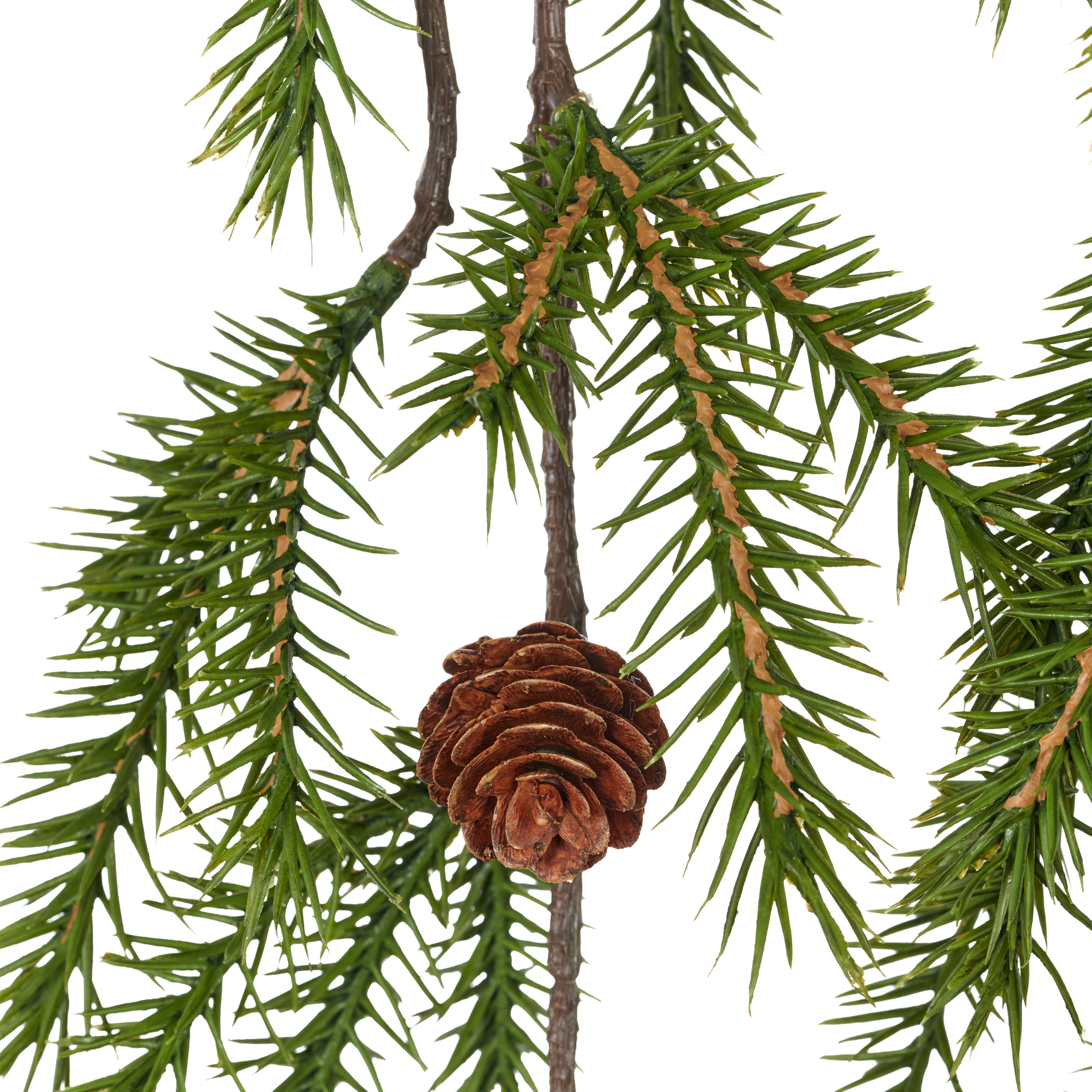 Creativ green Kunstranke »Hänger mit Tannenzweigen« mit Zapfen