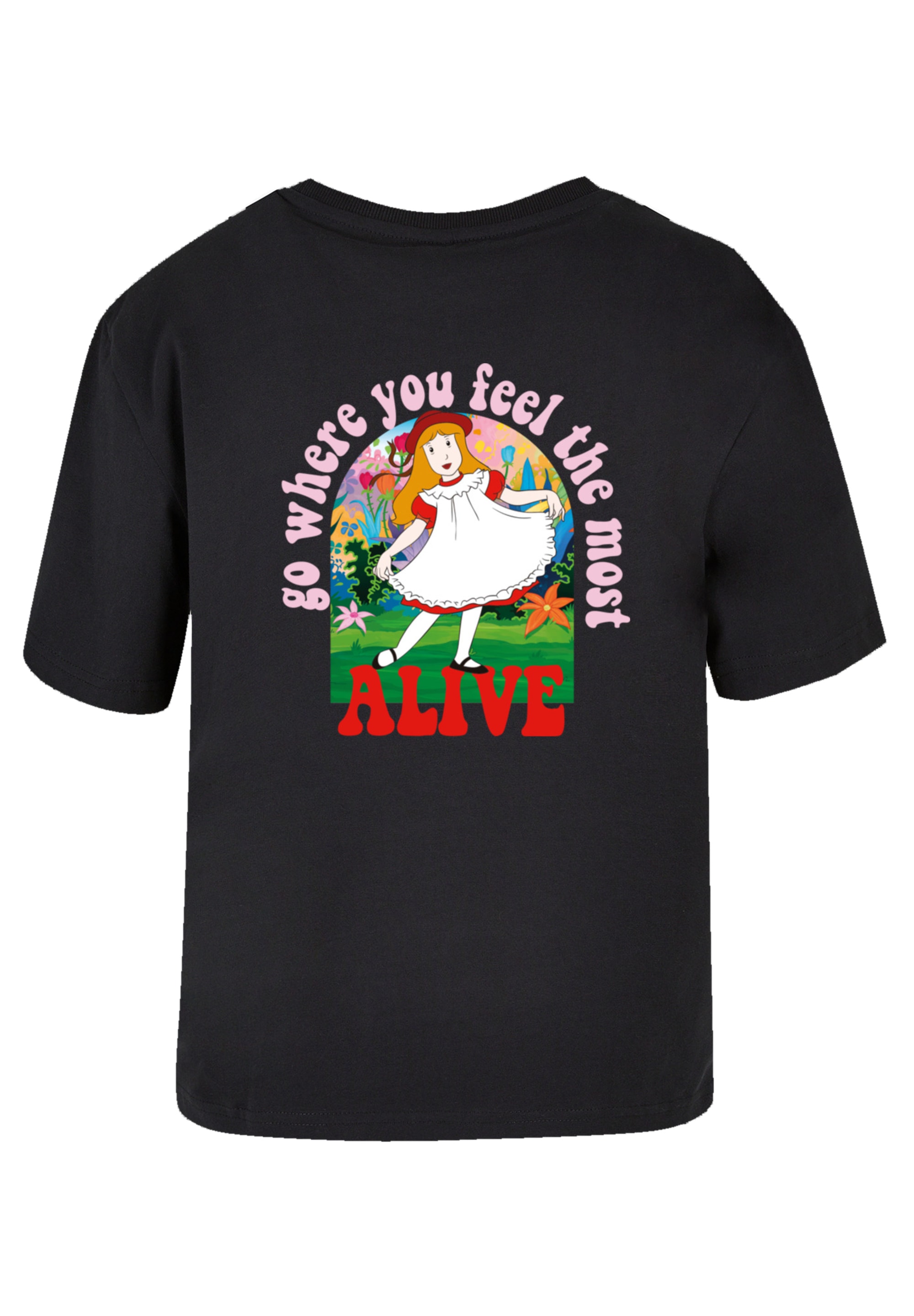 F4NT4STIC T-Shirt »Alice im Wunderland«, Nostalgie, Retro Print, Kinderserie