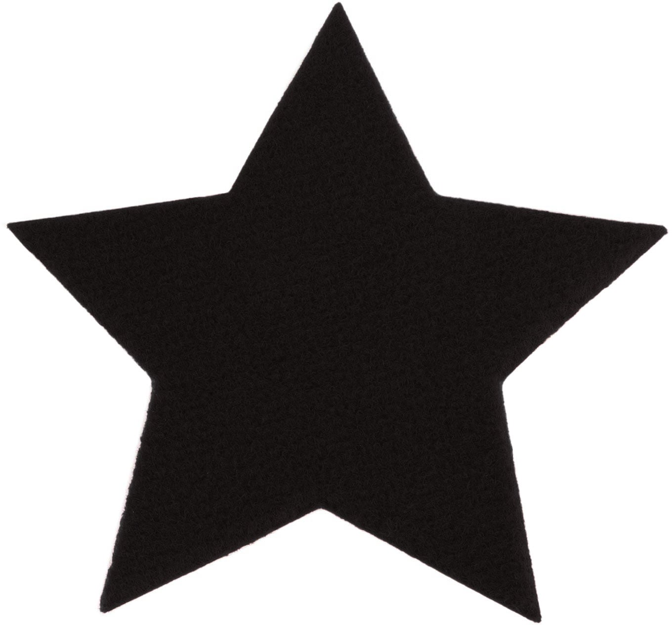 Primaflor-Ideen in Textil "Stern, Weihnachtsdeko" ideal als Untersetzer oder Tischdeko, Größe 16,5 cm