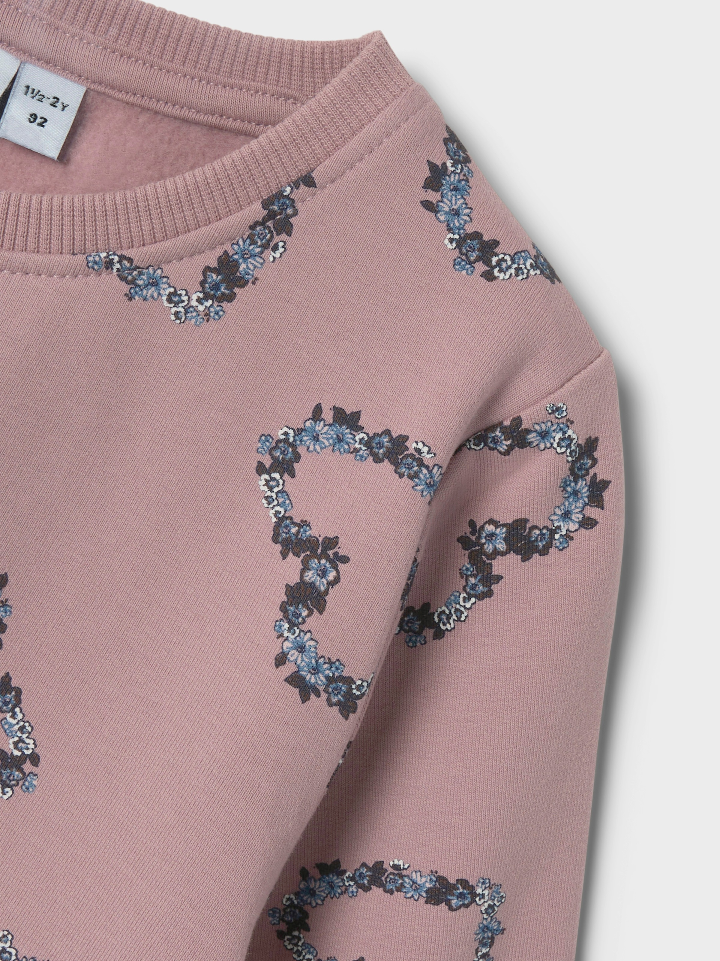 Thumbnail - Name It Minikleid "NMFOLUKRIA LS SWEAT DRESS BRU"