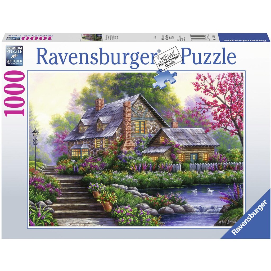 Ravensburger Puzzle »Romantisches Cottage«