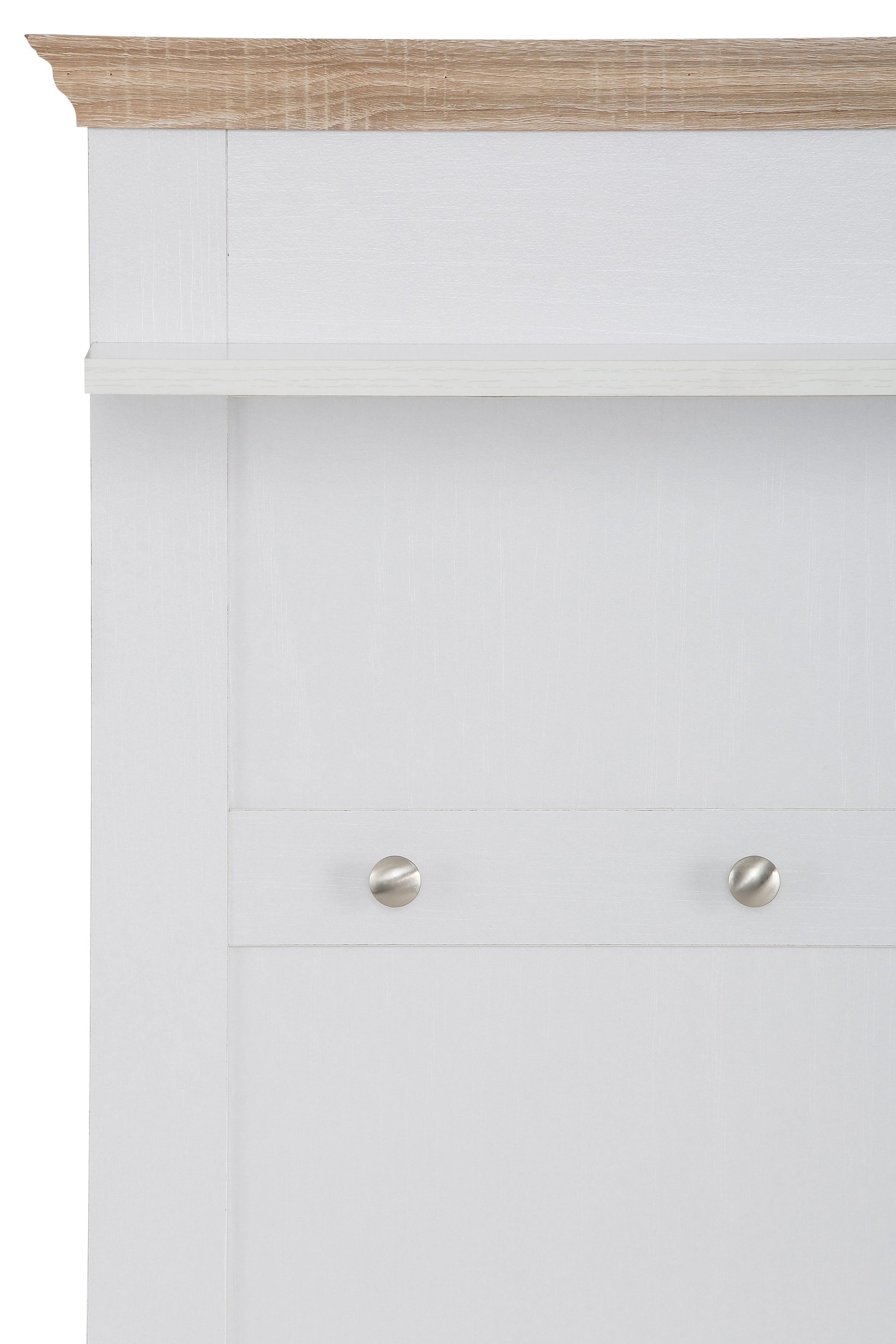 Home affaire Garderobenpaneel »Binz«, aus einer schönen Holzoptik, mit vier Haken und einer Ablagefläche