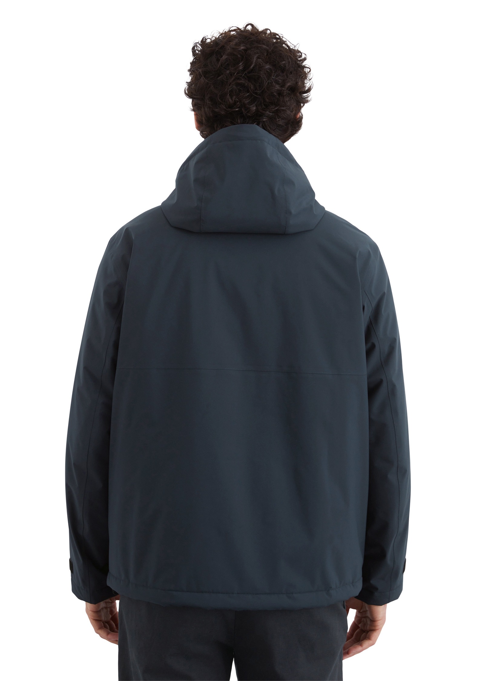 Marc O'Polo Outdoorjacke »mit abnehmbarer Kapuze«, mit Kapuze