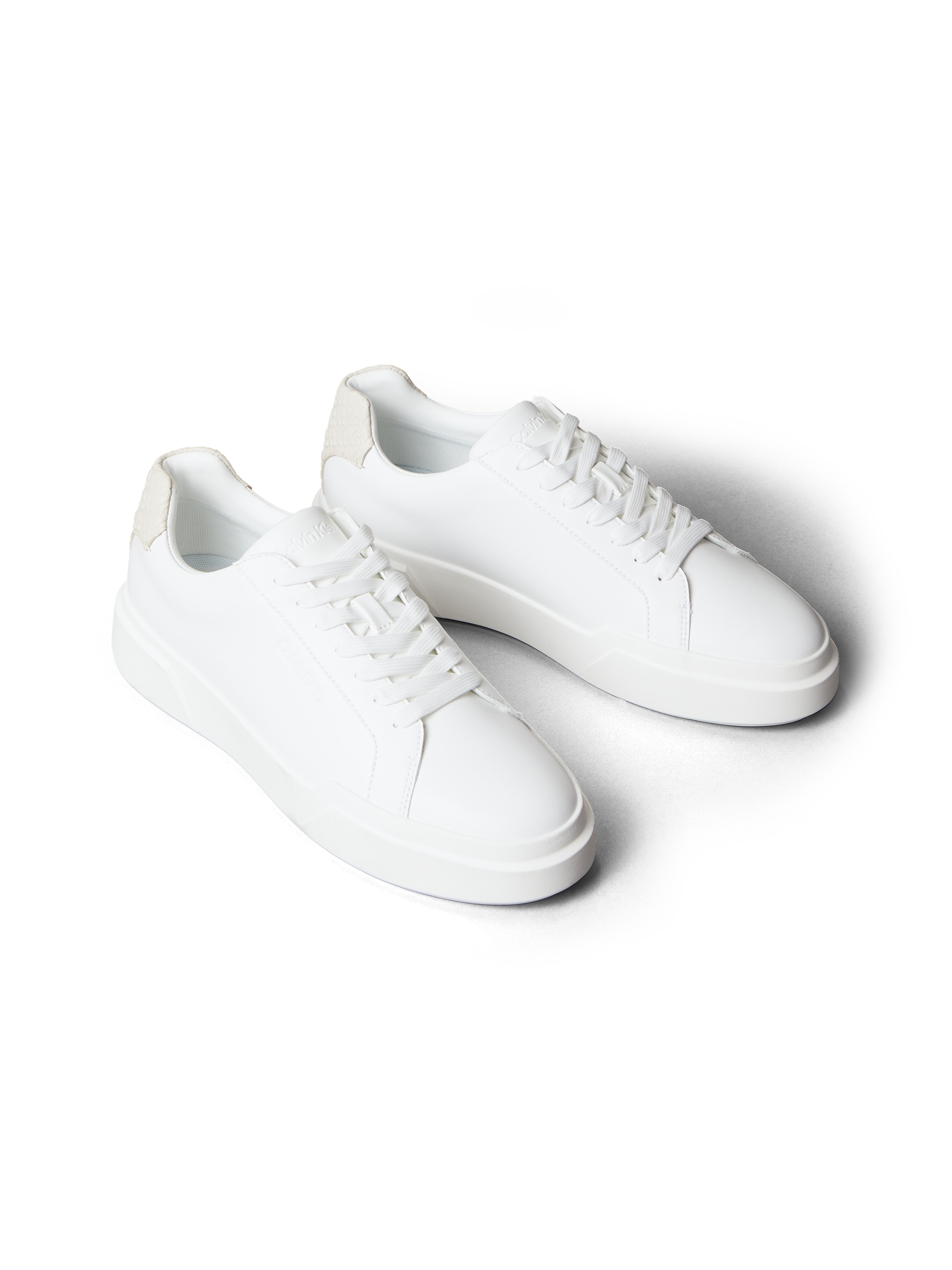 Calvin Klein Sneaker "CHUNKY CUPSOLE LACEUP LTH BT AOP" Halbschuh, Freizeit günstig online kaufen