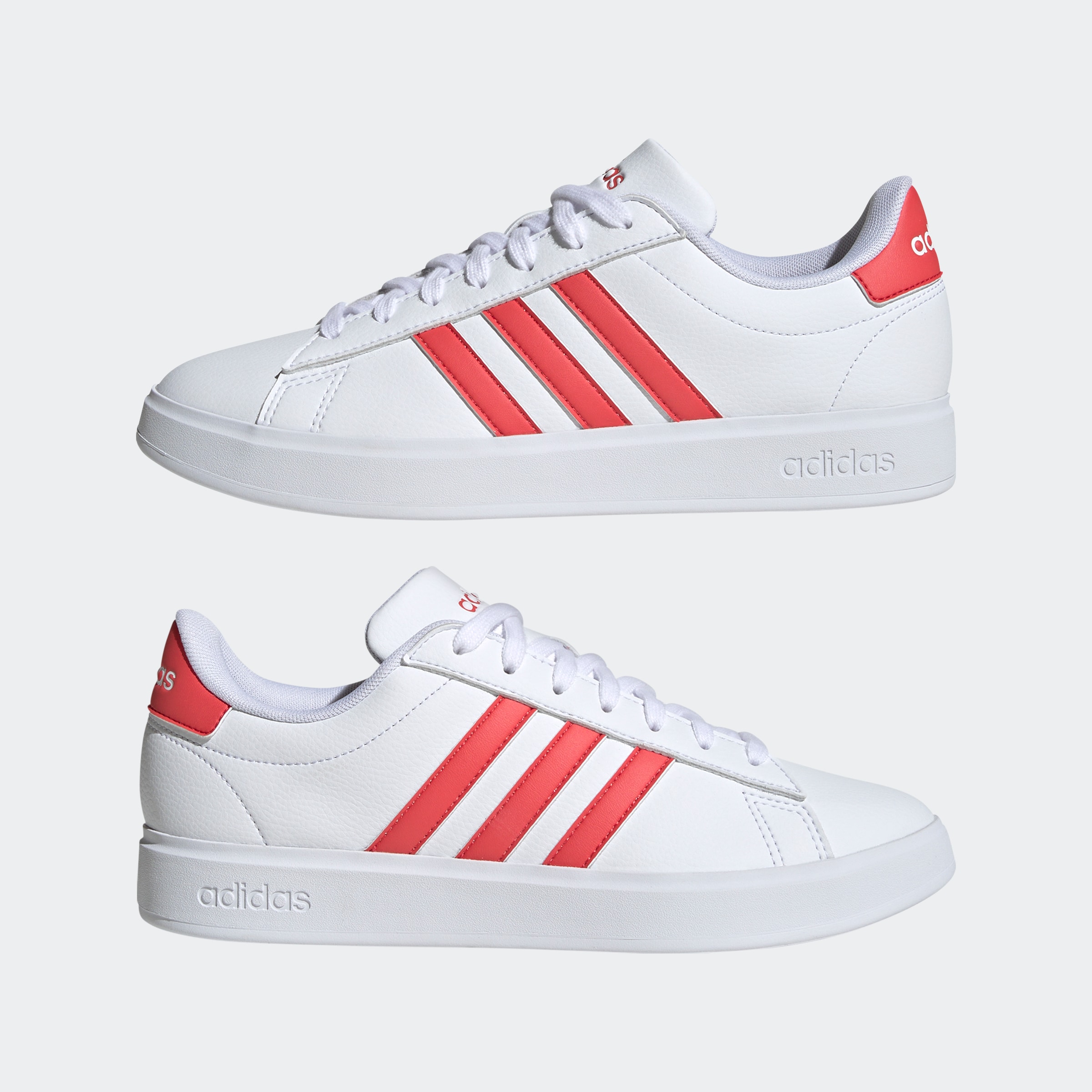 adidas Sportswear Sneaker »GRAND COURT CLOUDFOAM LIFESTYLE COURT COMFORT«, Design auf den Spuren des adidas Superstar