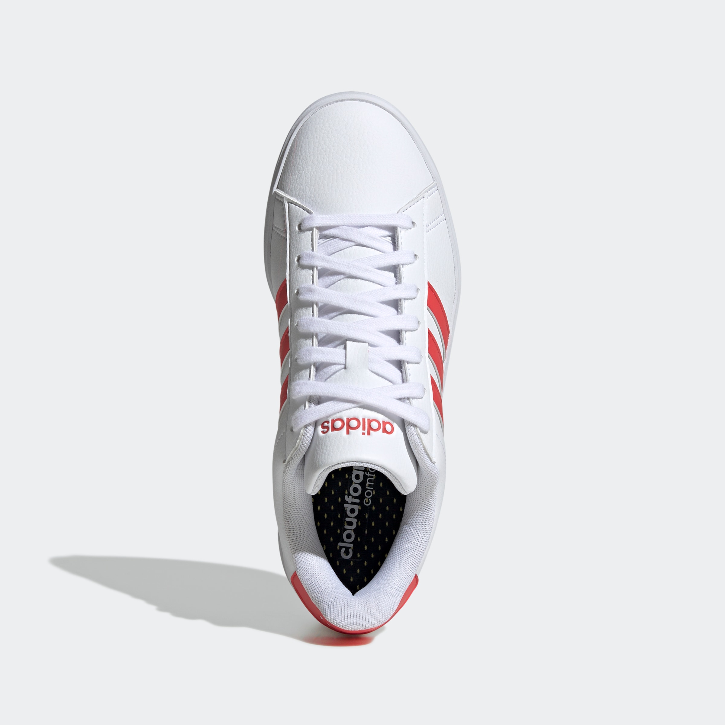 adidas Sportswear Sneaker »GRAND COURT CLOUDFOAM LIFESTYLE COURT COMFORT«, Design auf den Spuren des adidas Superstar