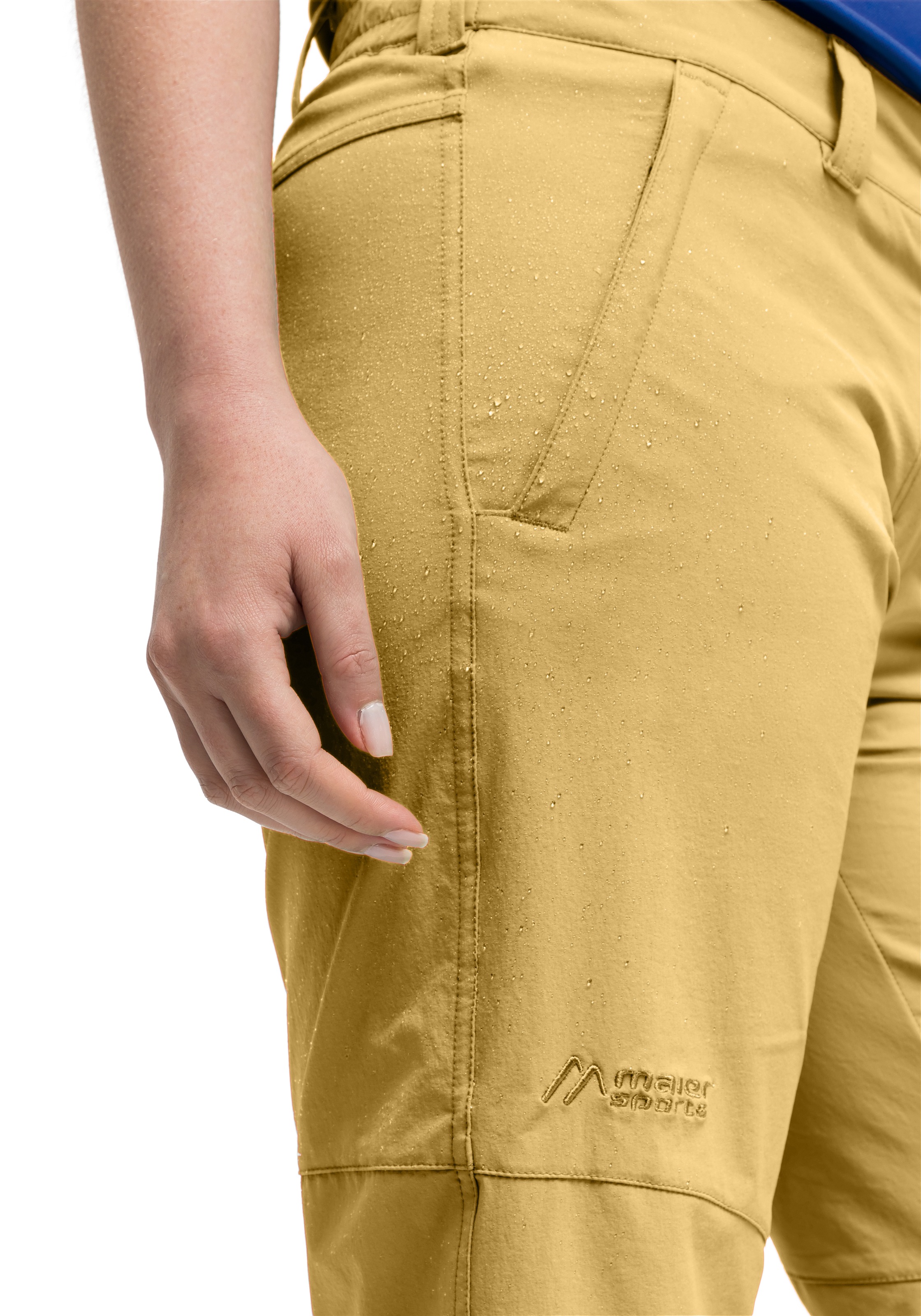 Maier Sports Funktionsshorts »Lawa«  Damen Shorts, kurze Wanderhose, Outdoorhose mit 2 Taschen, Regular Fit