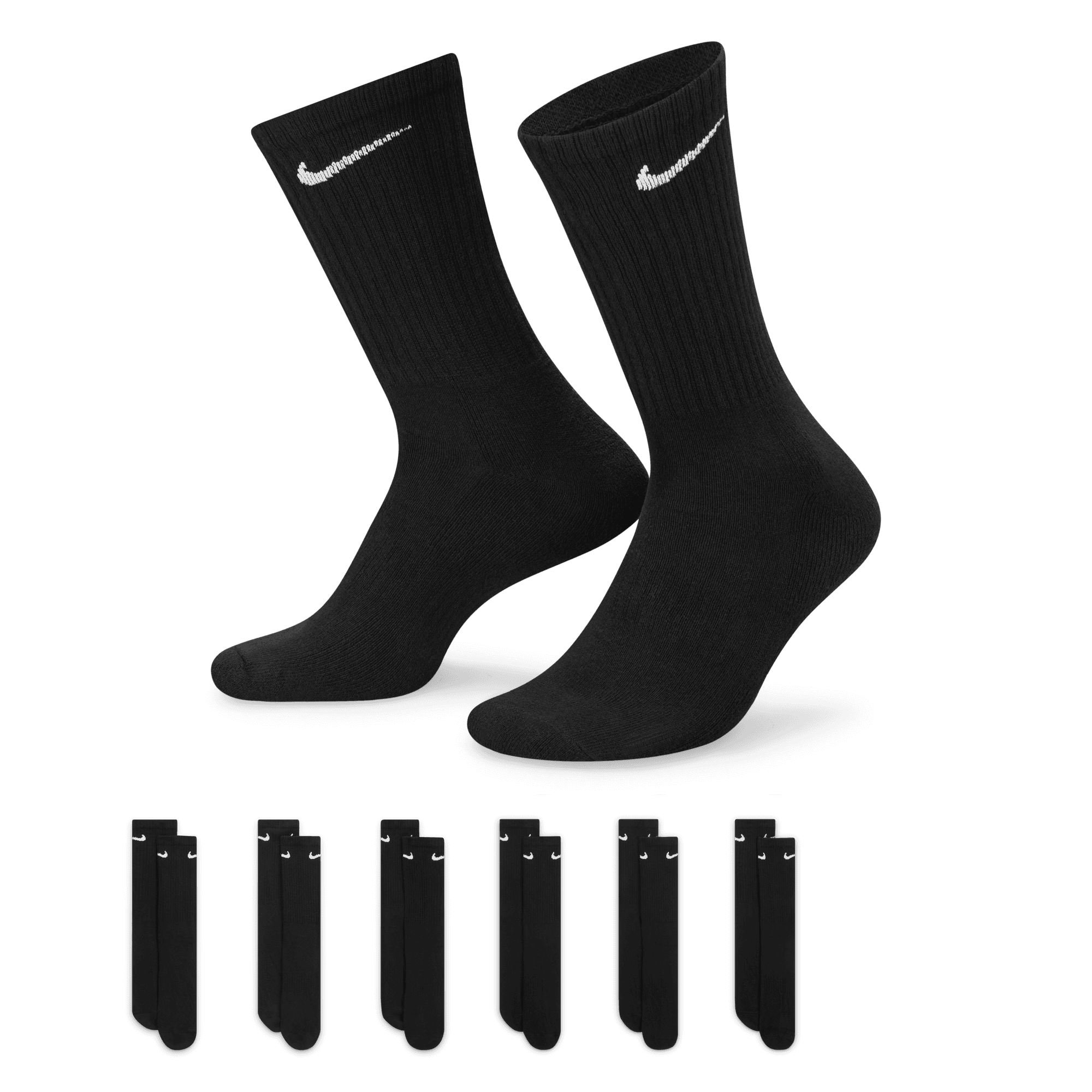 Nike Sportsocken 6 Paar tlg. mit Fußfrottee